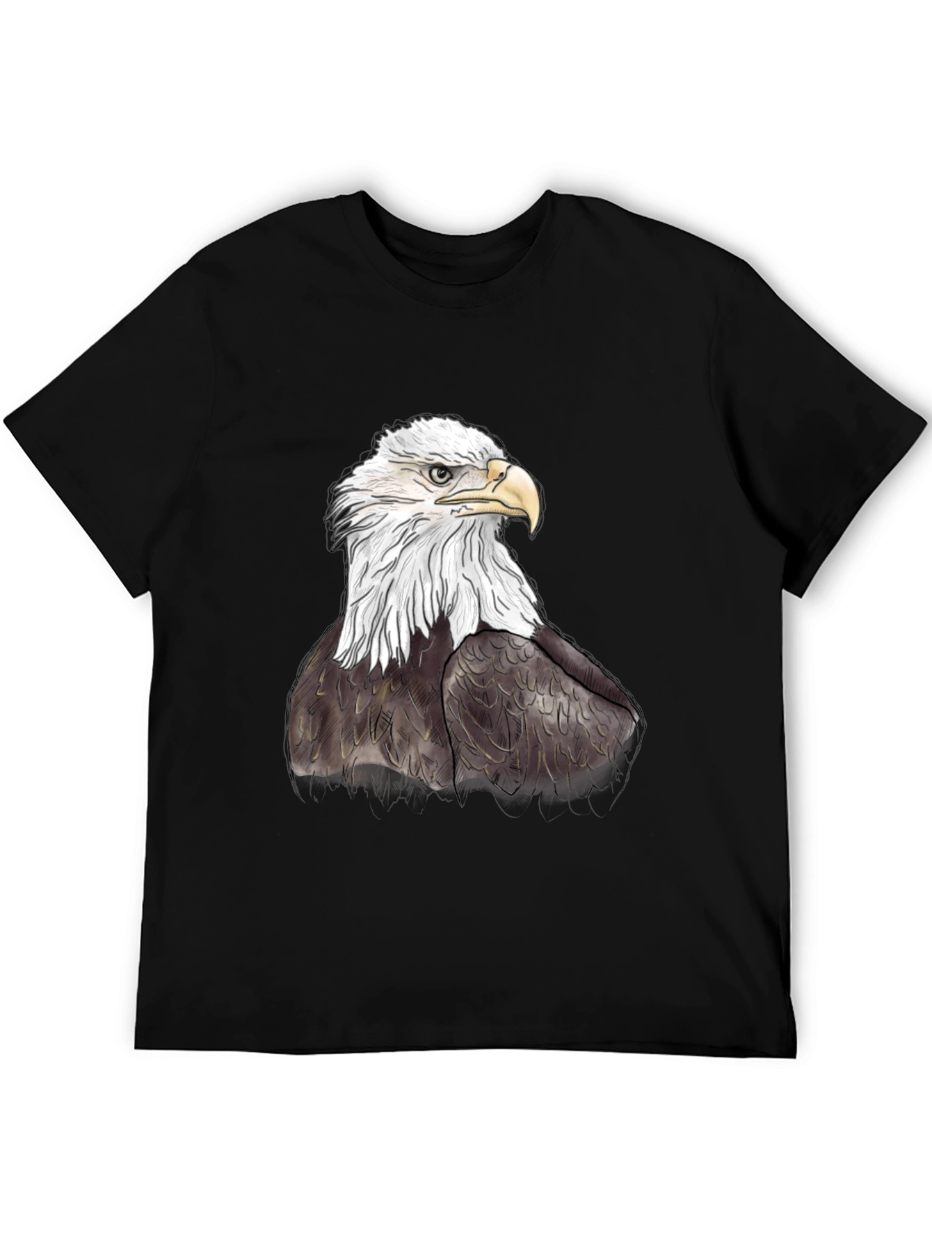 Bald Eagle Graphic Tee - Patriotic Style