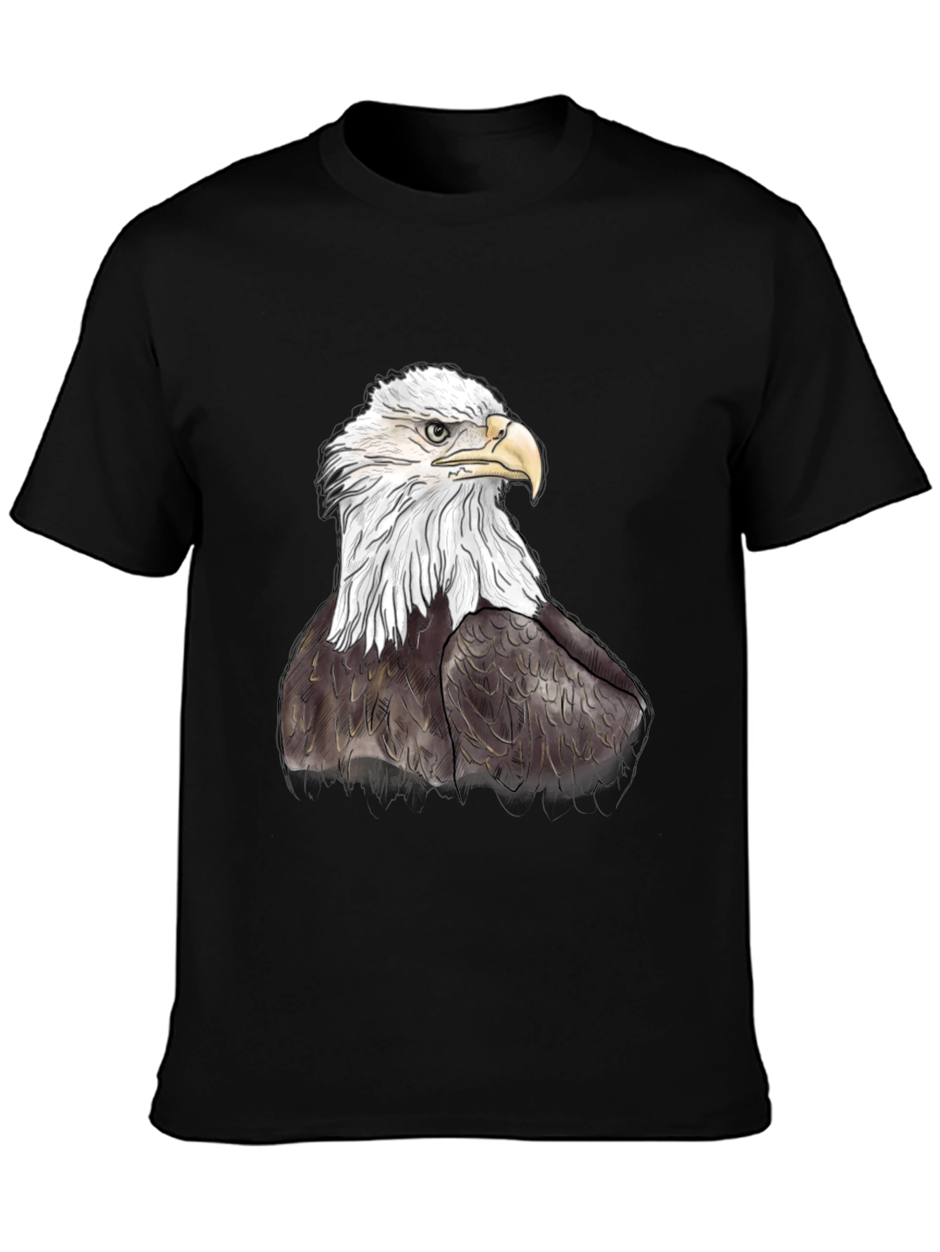 Bald Eagle Graphic Tee - Patriotic Style