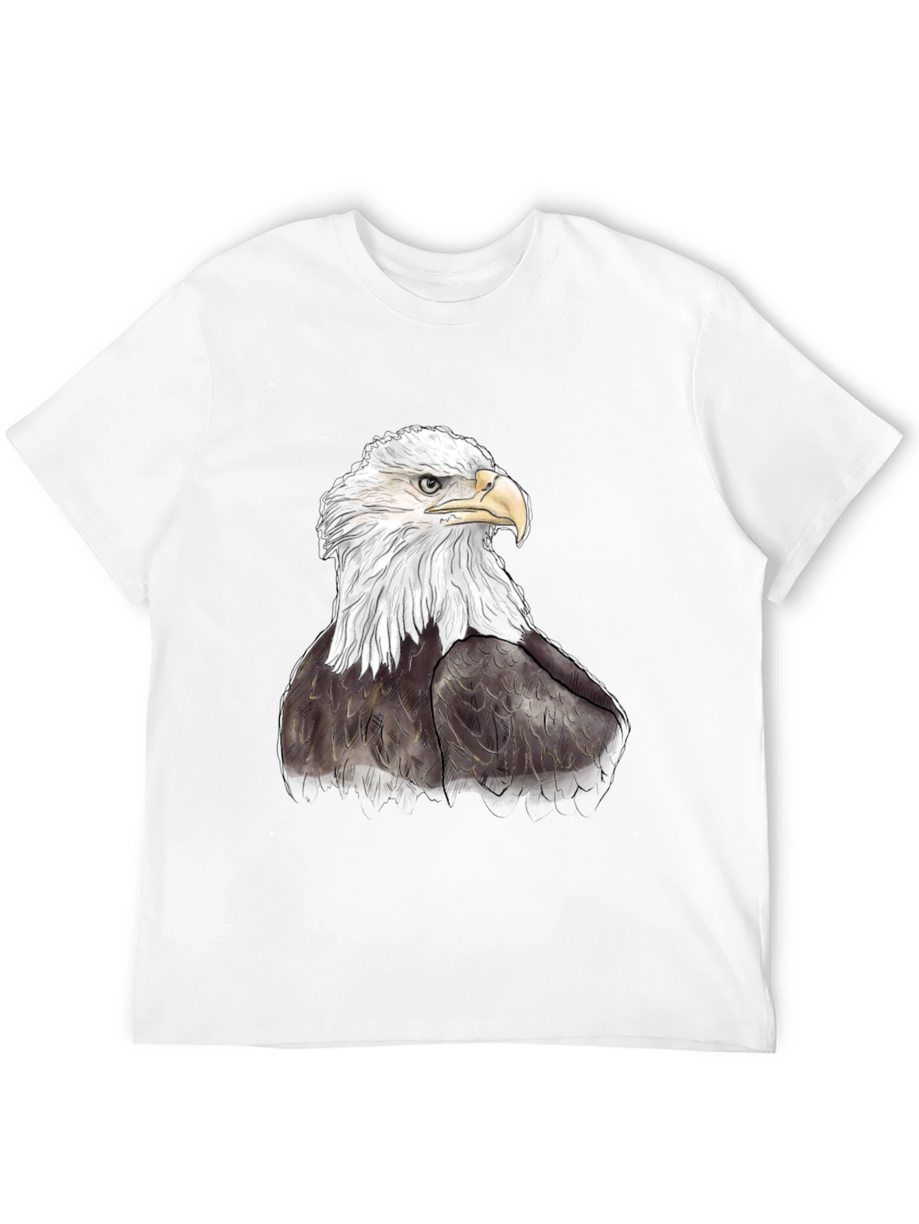 Bald Eagle Graphic Tee - Patriotic Style