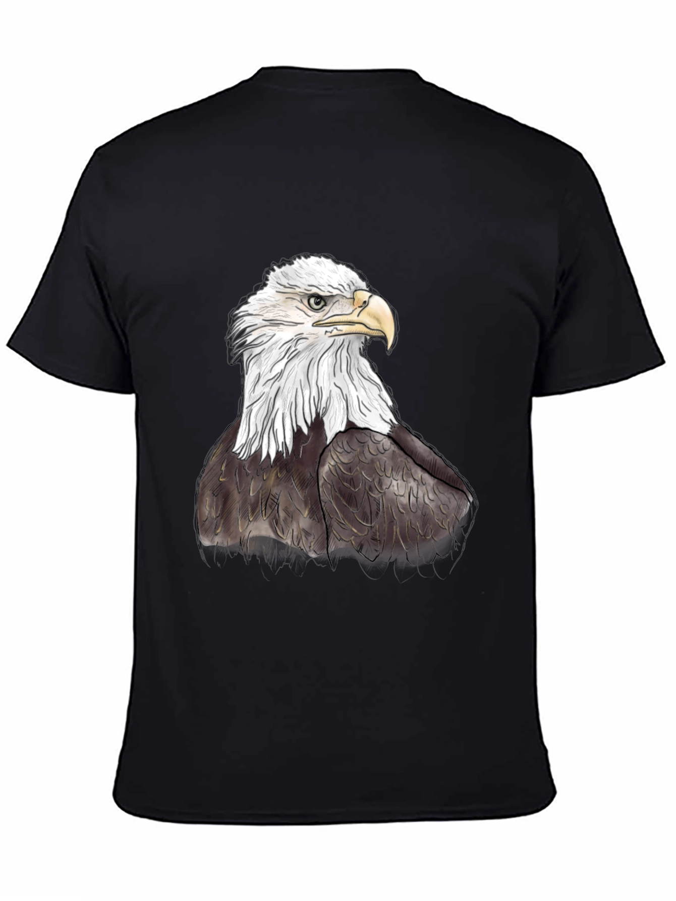 Bald Eagle Graphic Tee - Patriotic Style