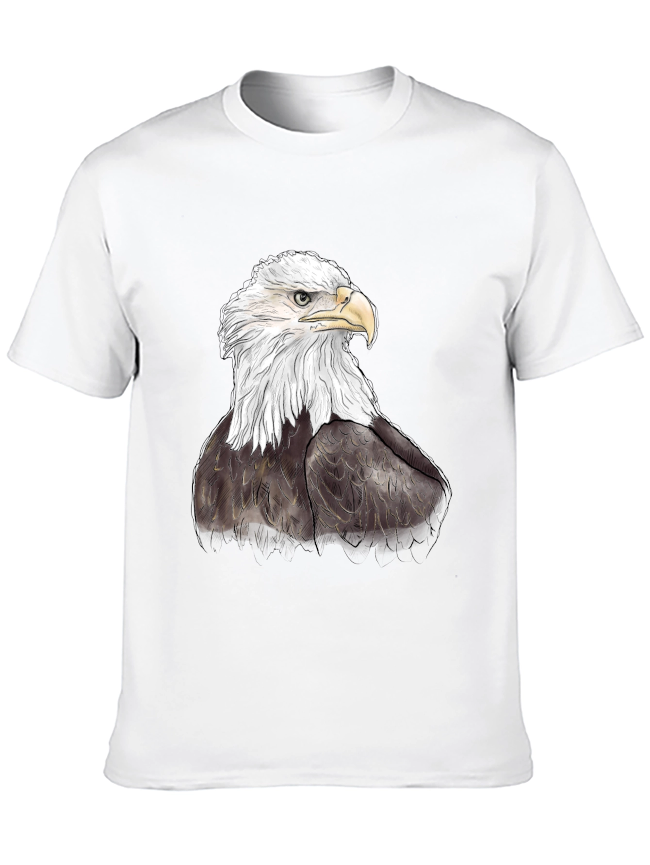 Bald Eagle Graphic Tee - Patriotic Style