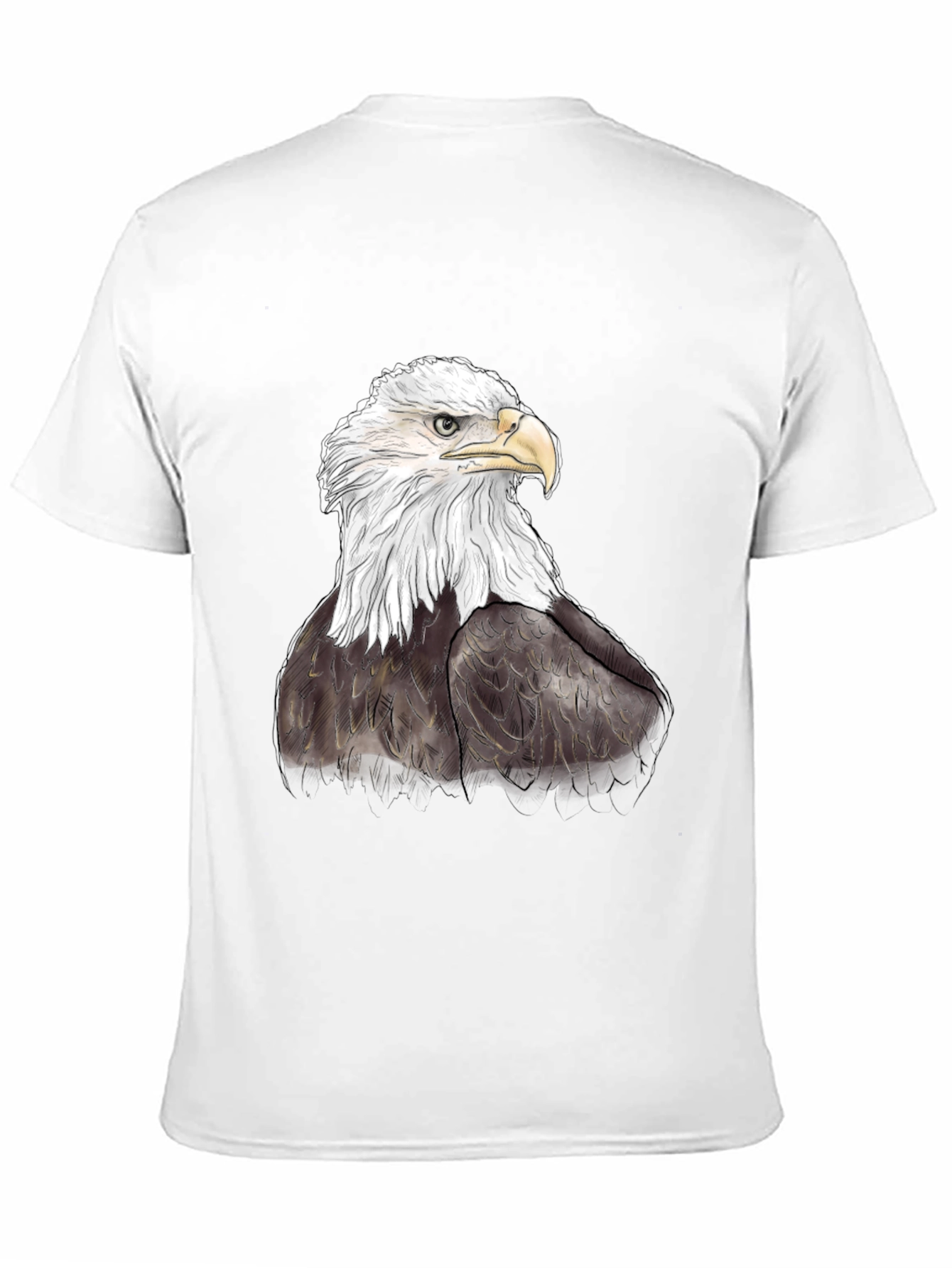 Bald Eagle Graphic Tee - Patriotic Style
