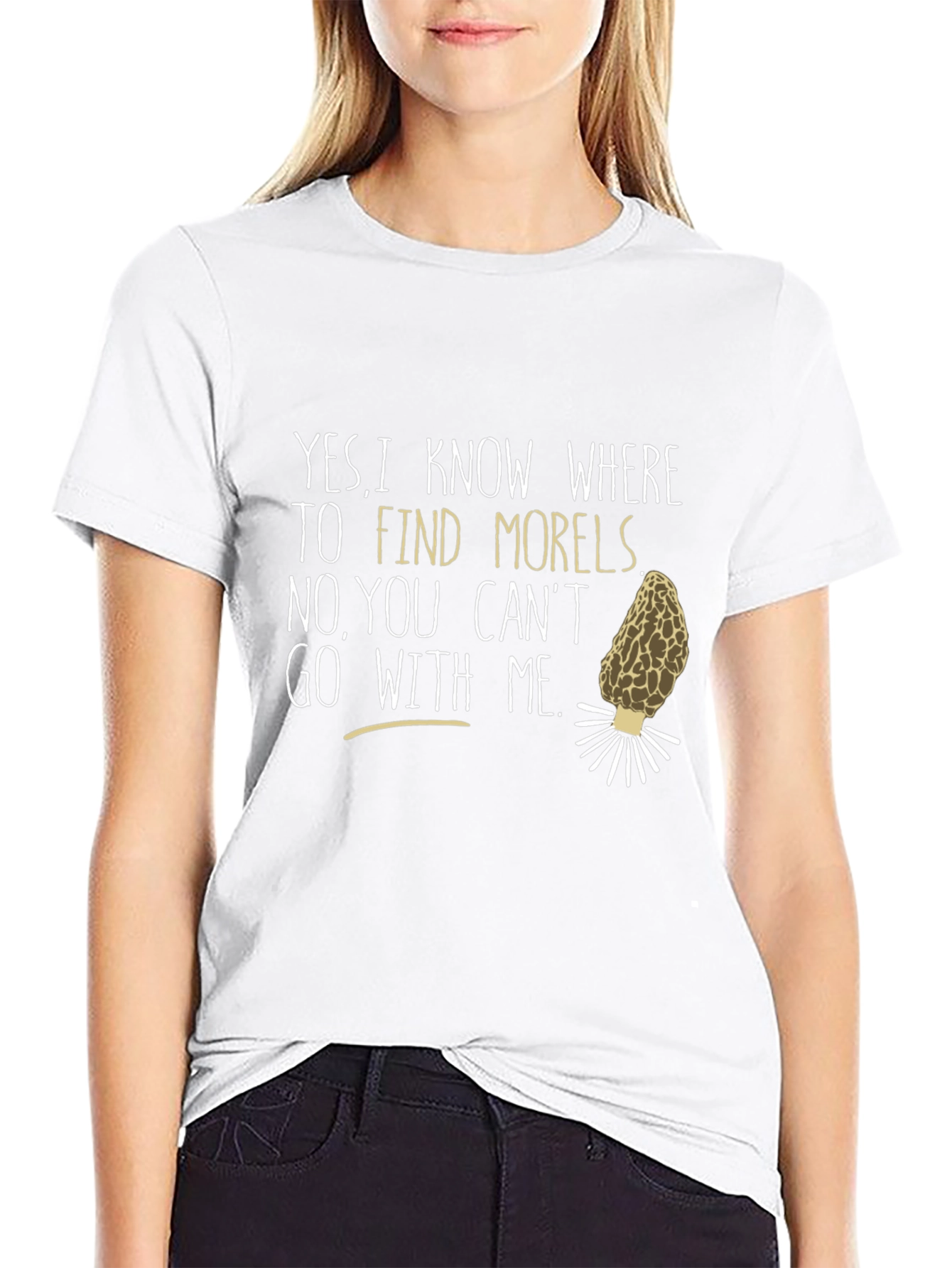 Morels Hunting T-Shirt - Funny Mushroom Hunter Tee