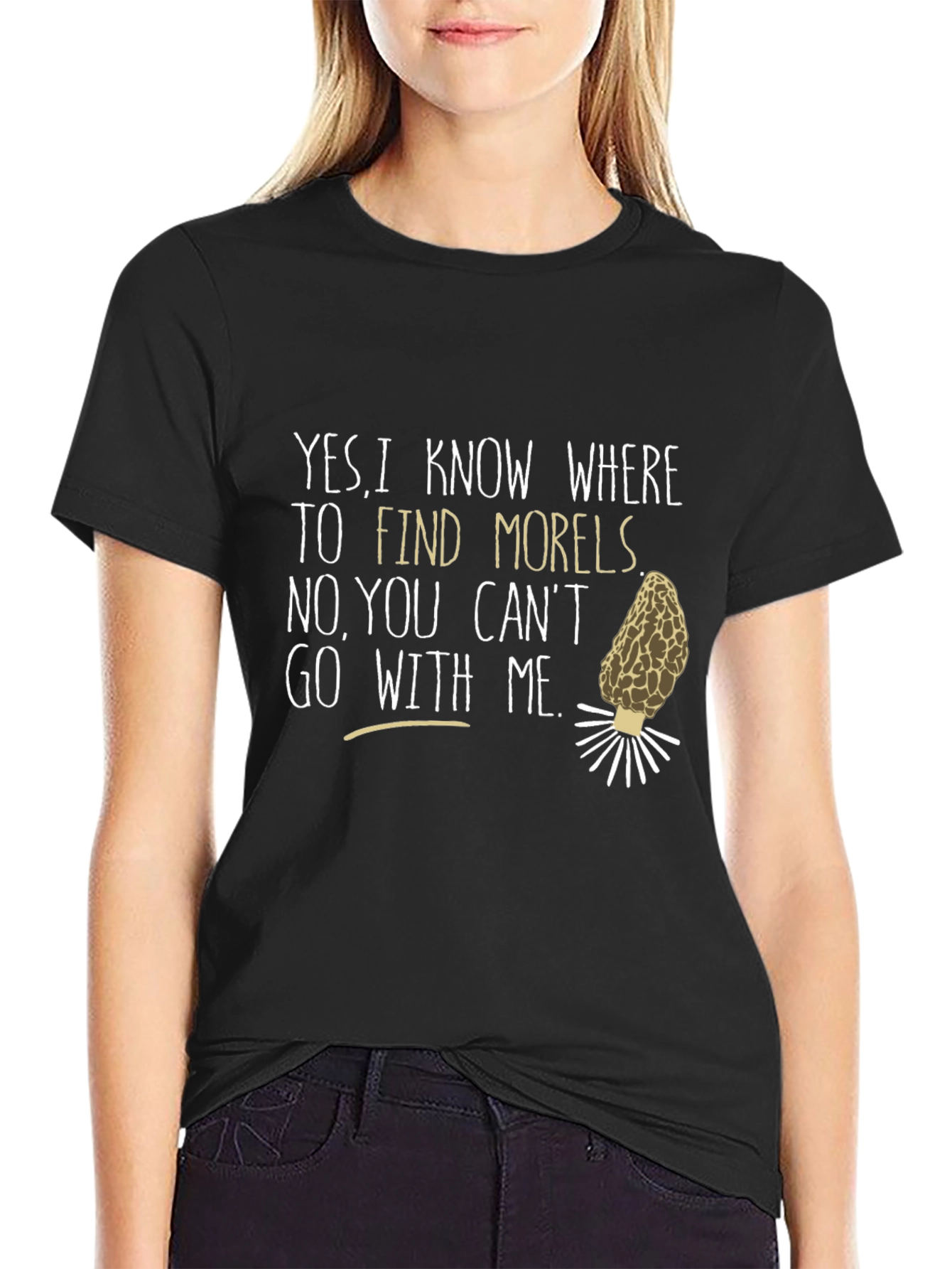 Morels Hunting T-Shirt - Funny Mushroom Hunter Tee