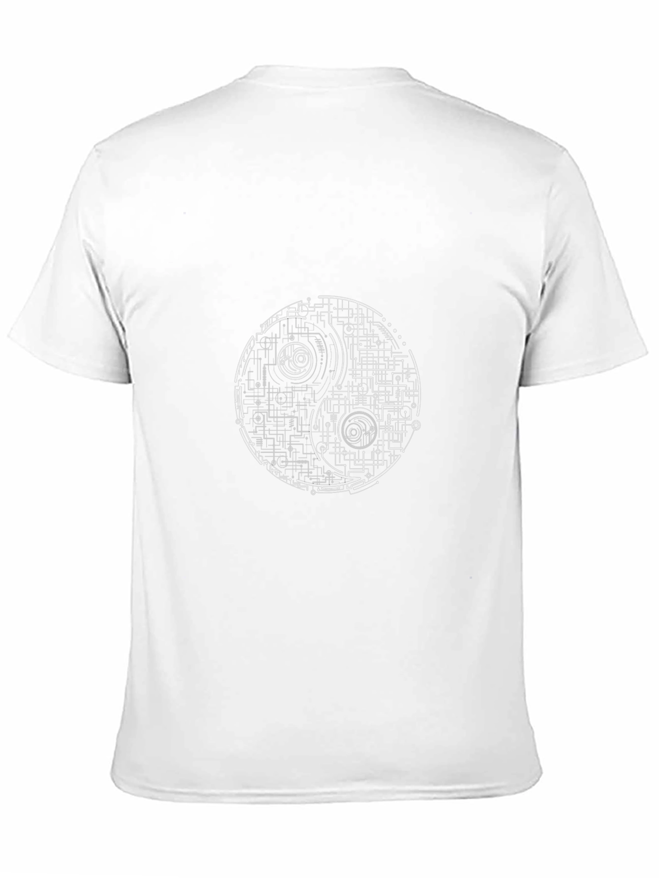 Yin Yang Death Star Graphic T-Shirt
