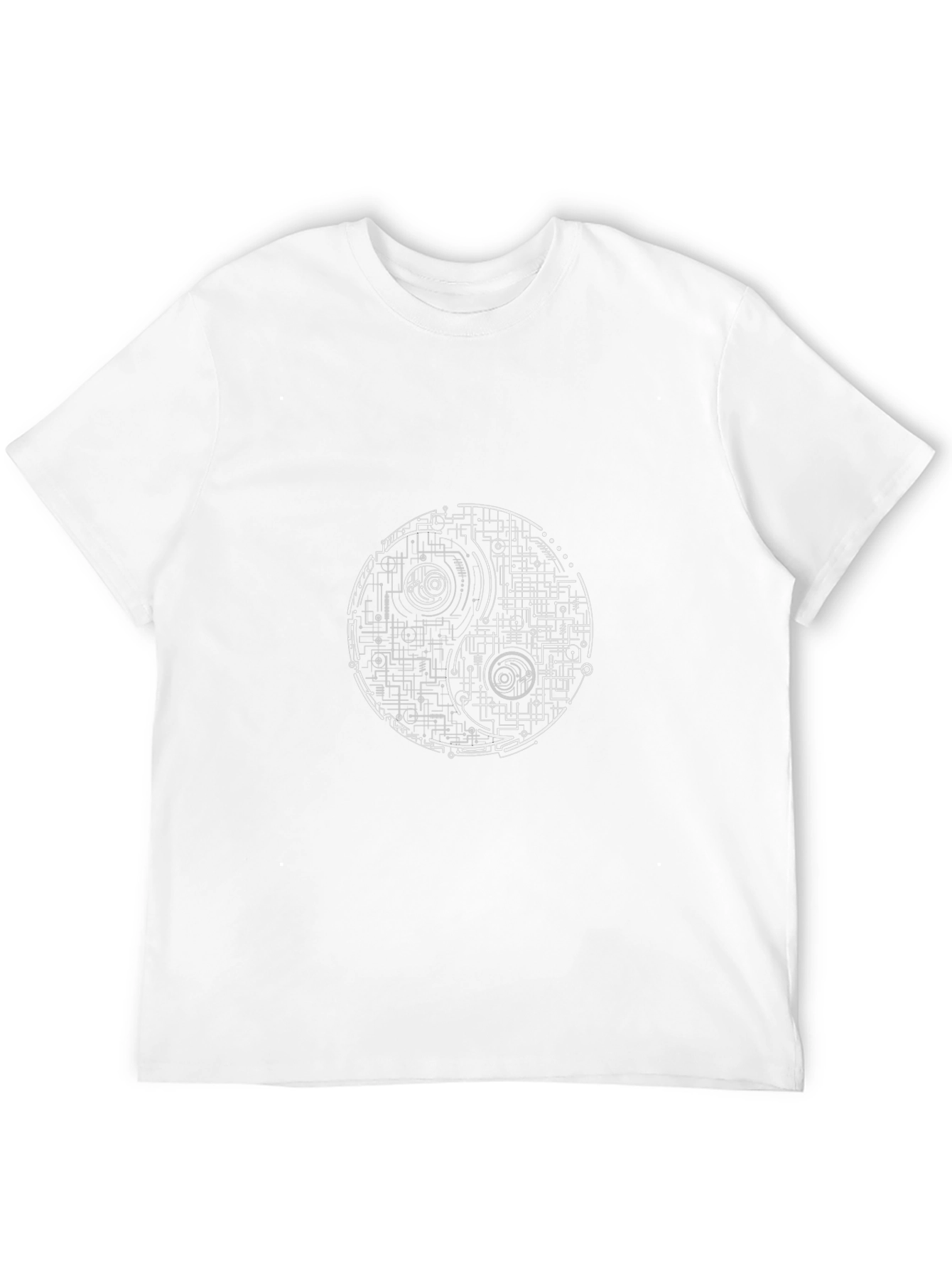 Yin Yang Death Star Graphic T-Shirt