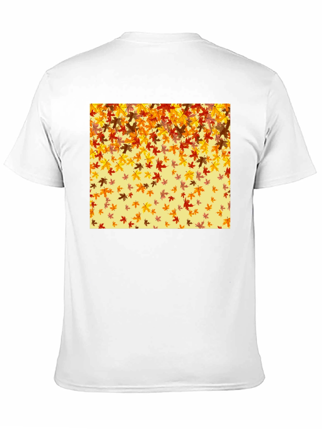 Autumn Leaves Graphic Tee - Fall Season Style