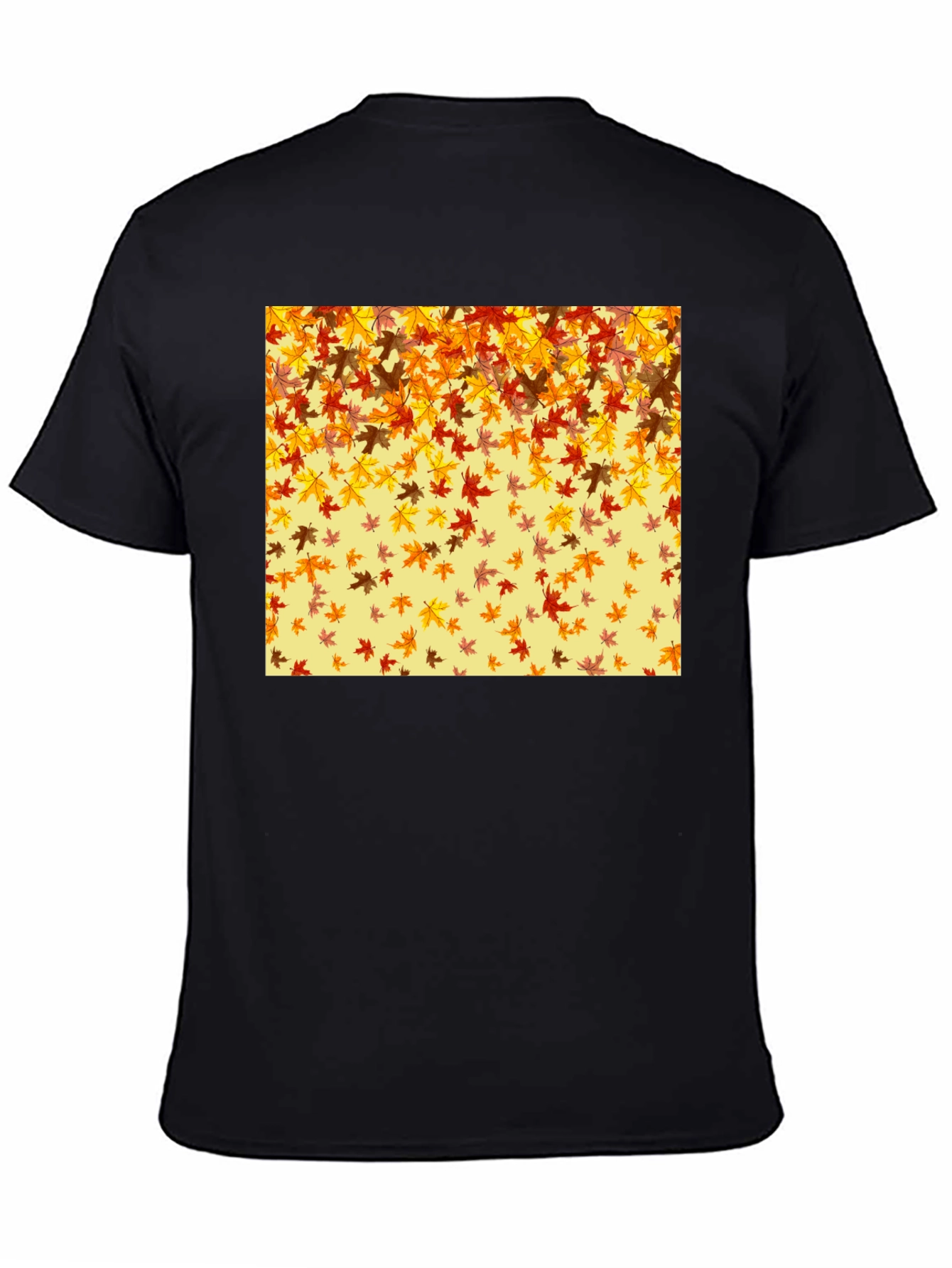 Autumn Leaves Graphic Tee - Fall Season Style