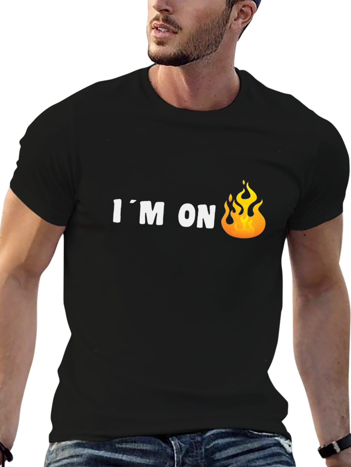 Im On Fire T-Shirt - Cool Graphic Tee