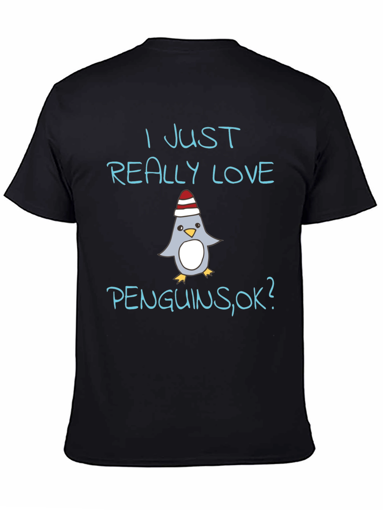 I Love Penguins Graphic T-Shirt
