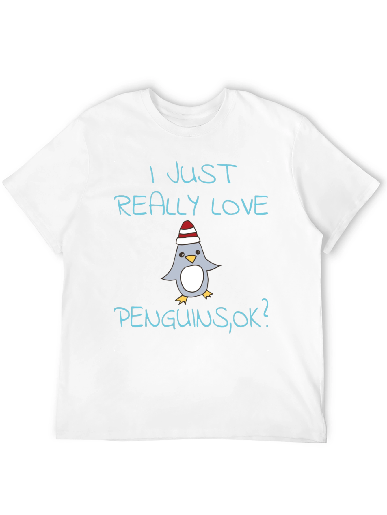 I Love Penguins Graphic T-Shirt