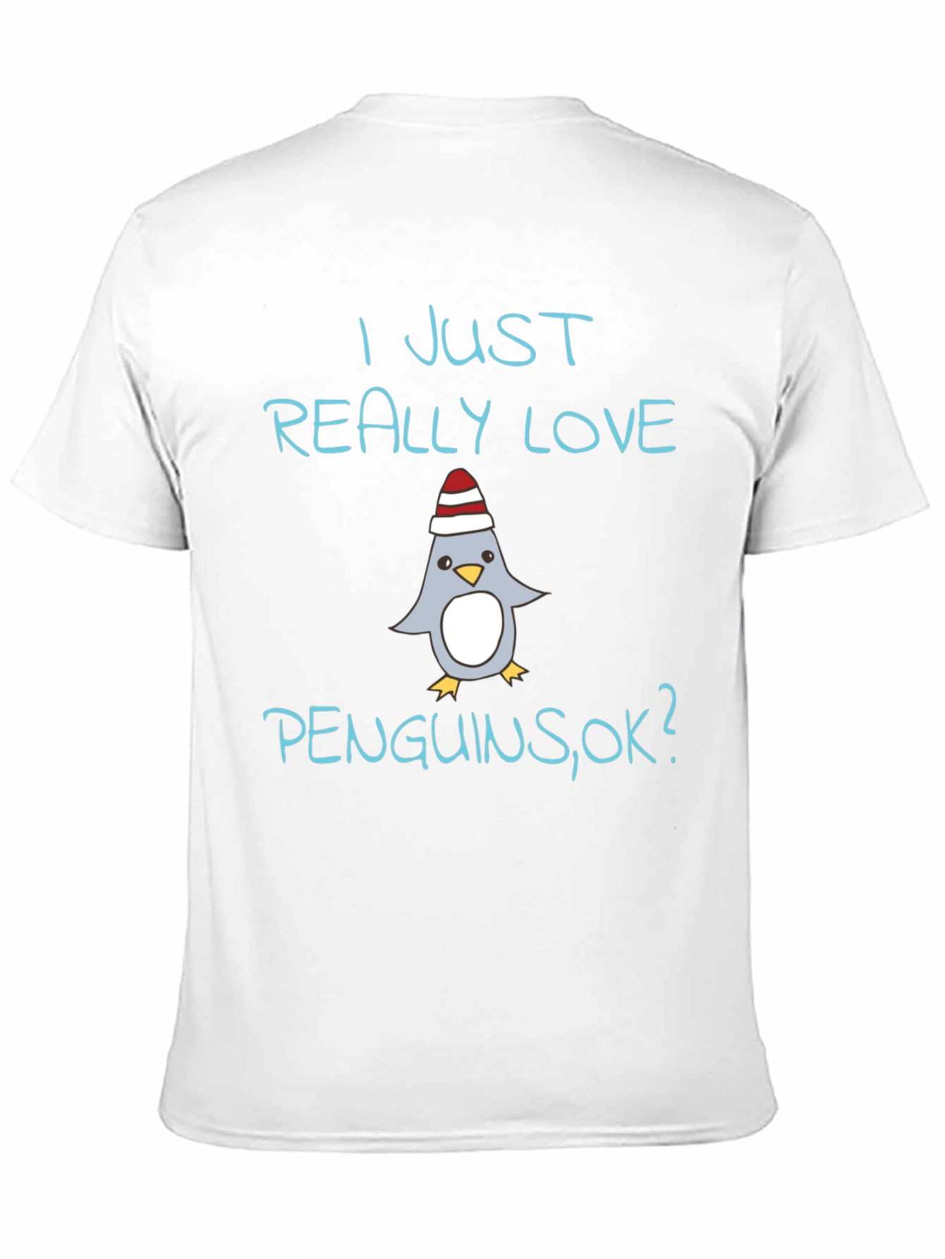 I Love Penguins Graphic T-Shirt