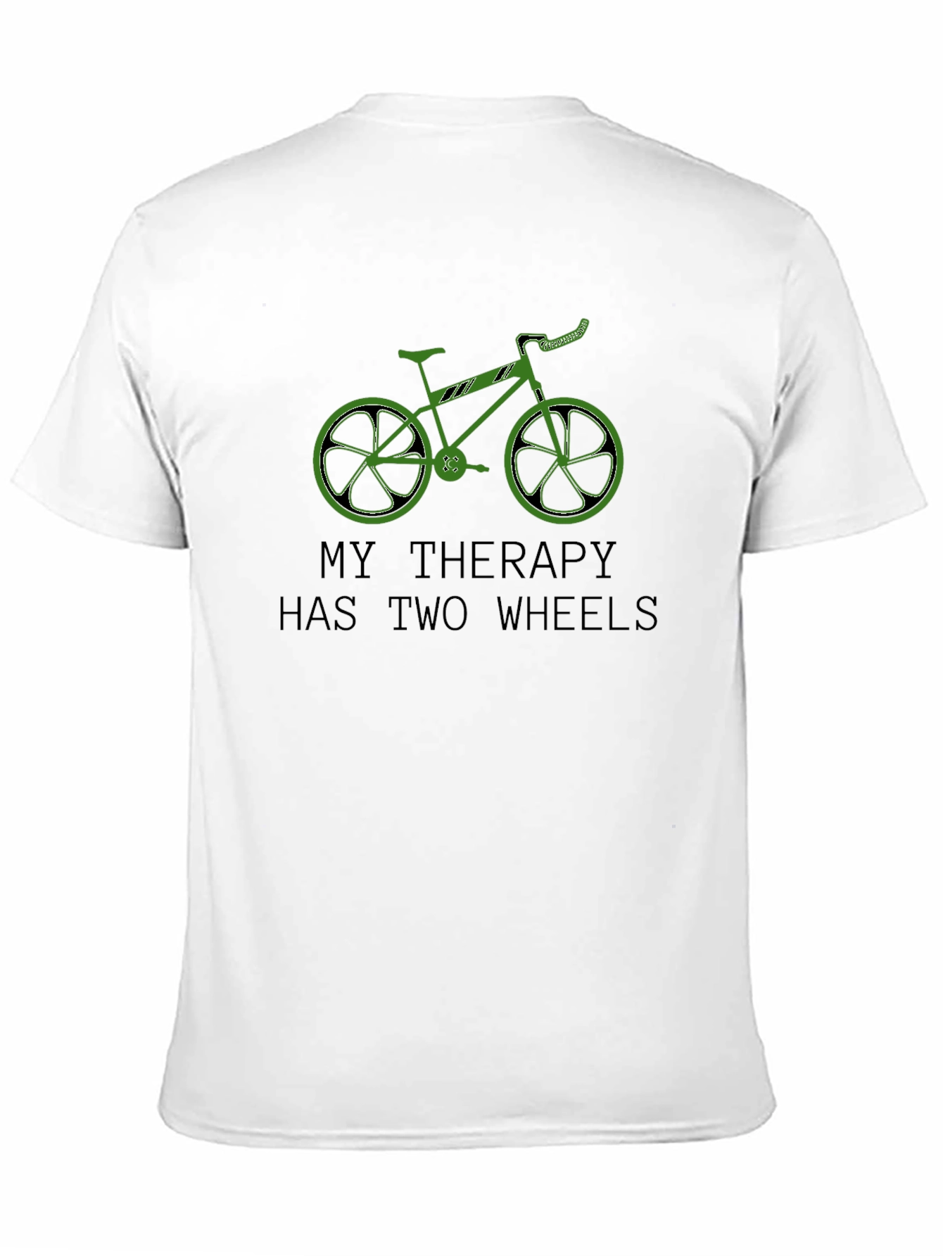 My Therapy Has Two Wheels Graphic Tee