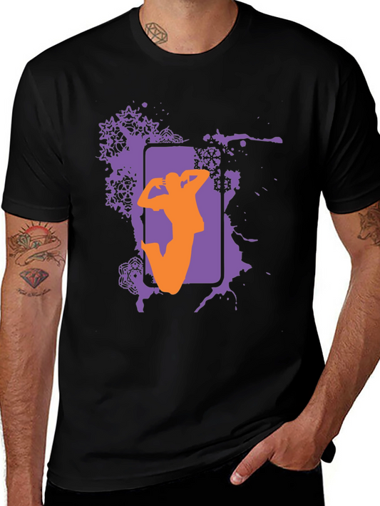 Graphic Tee - Man in Motion Design