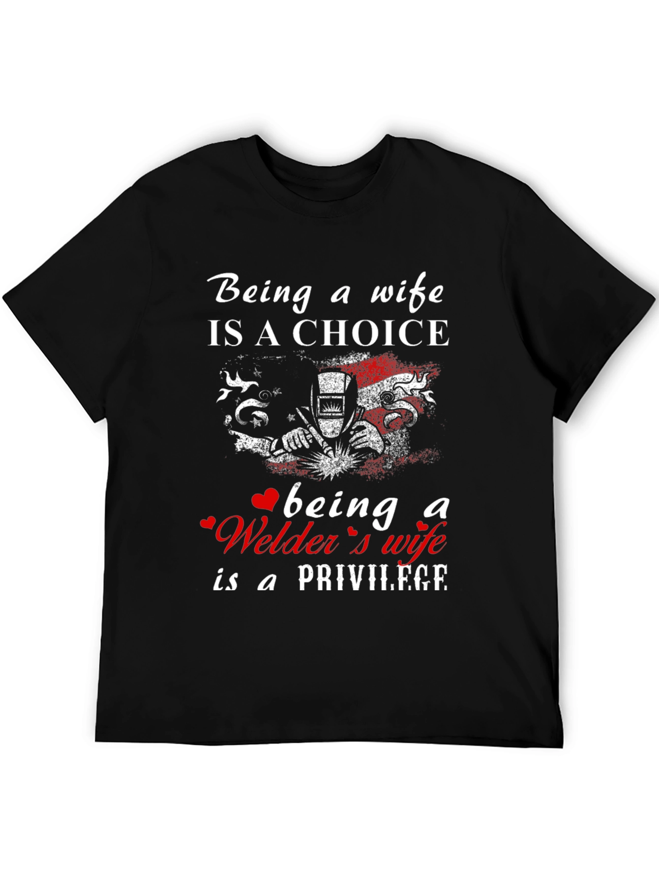 Welders Wife Privilege T-Shirt