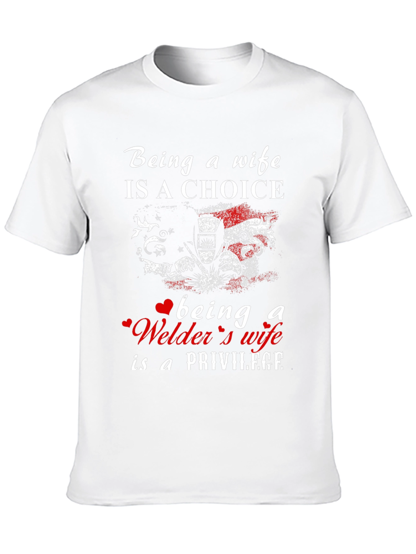 Welders Wife Privilege T-Shirt