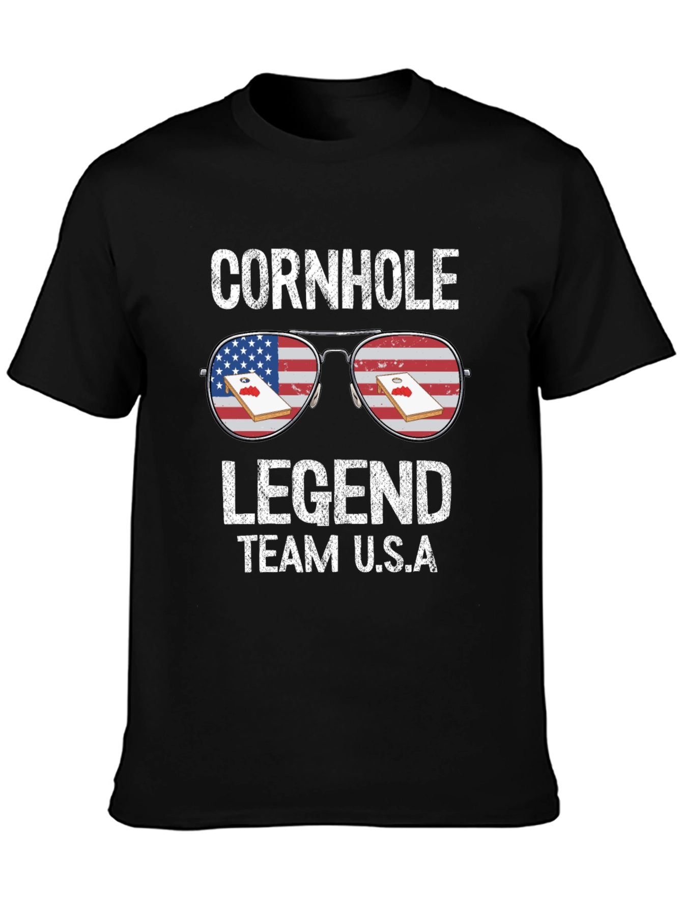 Cornhole Legend Team USA T-Shirt