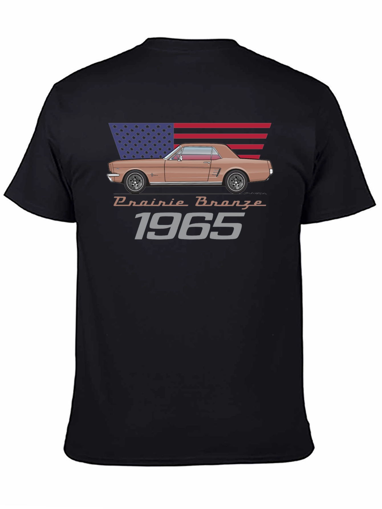 Prairie Bronze 1965 Mustang Graphic T-Shirt