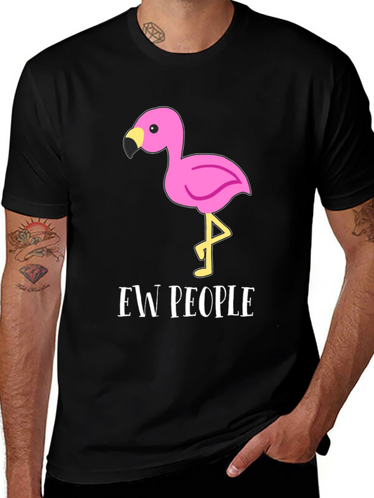 Ew People Flamingo Graphic T-Shirt