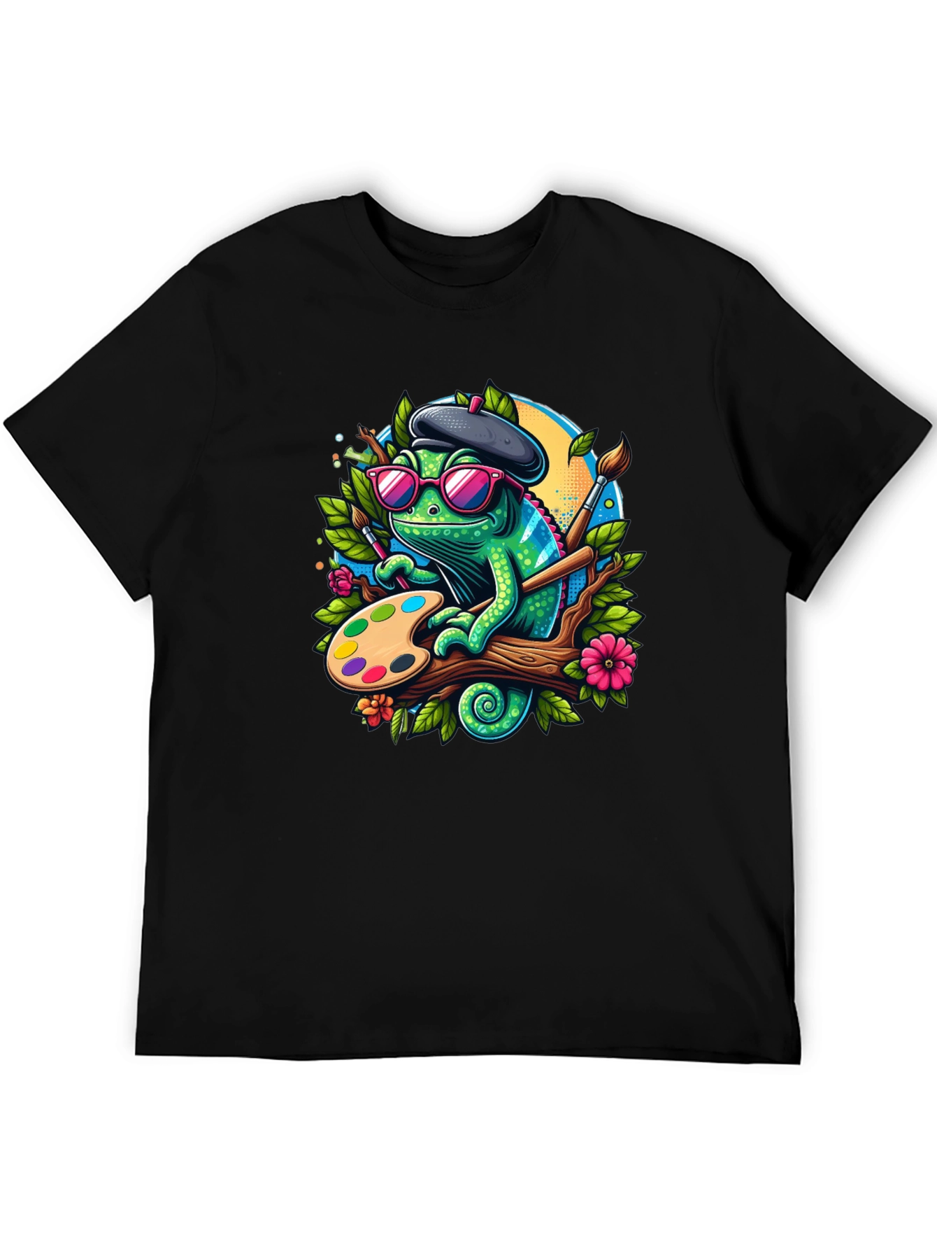 Chameleon Artist Graphic T-Shirt