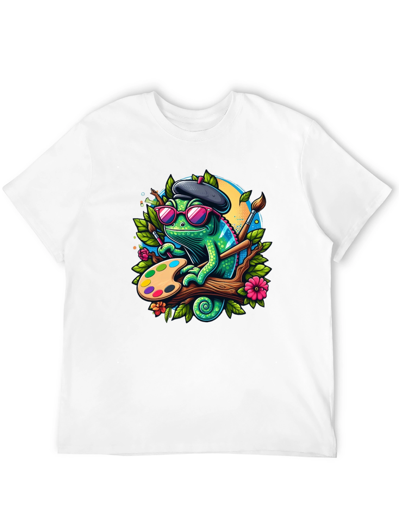 Chameleon Artist Graphic T-Shirt