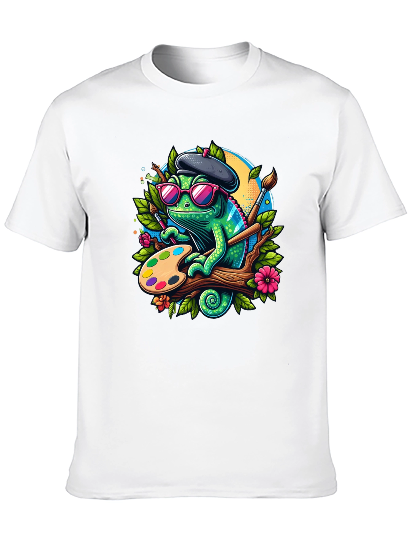 Chameleon Artist Graphic T-Shirt