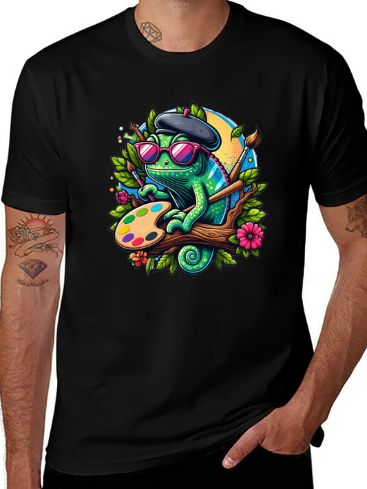 Chameleon Artist Graphic T-Shirt