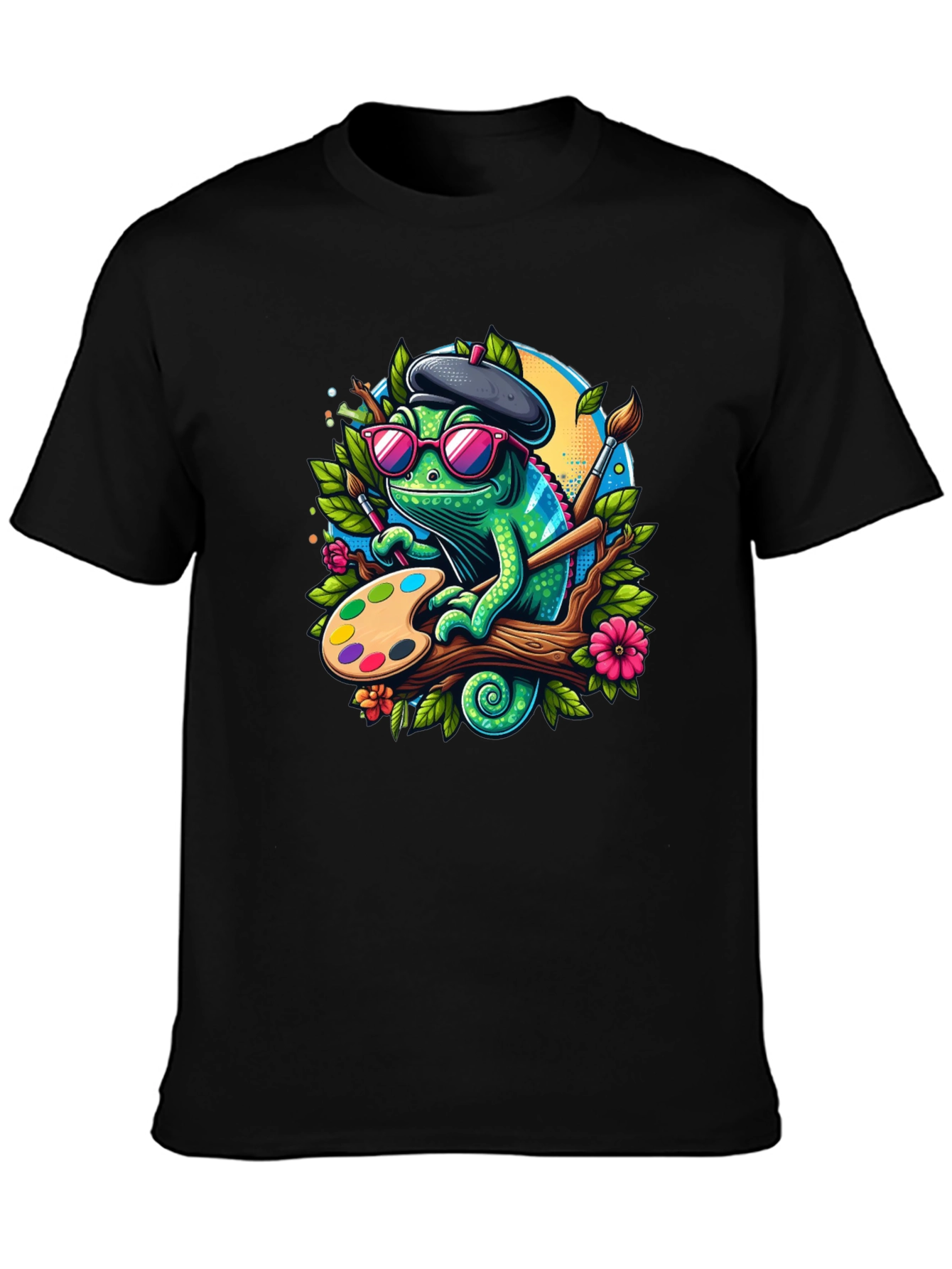 Chameleon Artist Graphic T-Shirt