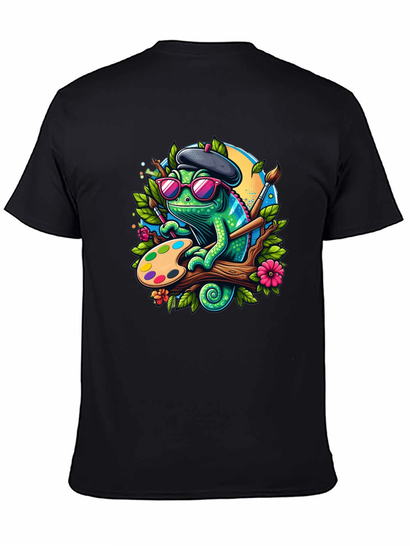 Chameleon Artist Graphic T-Shirt