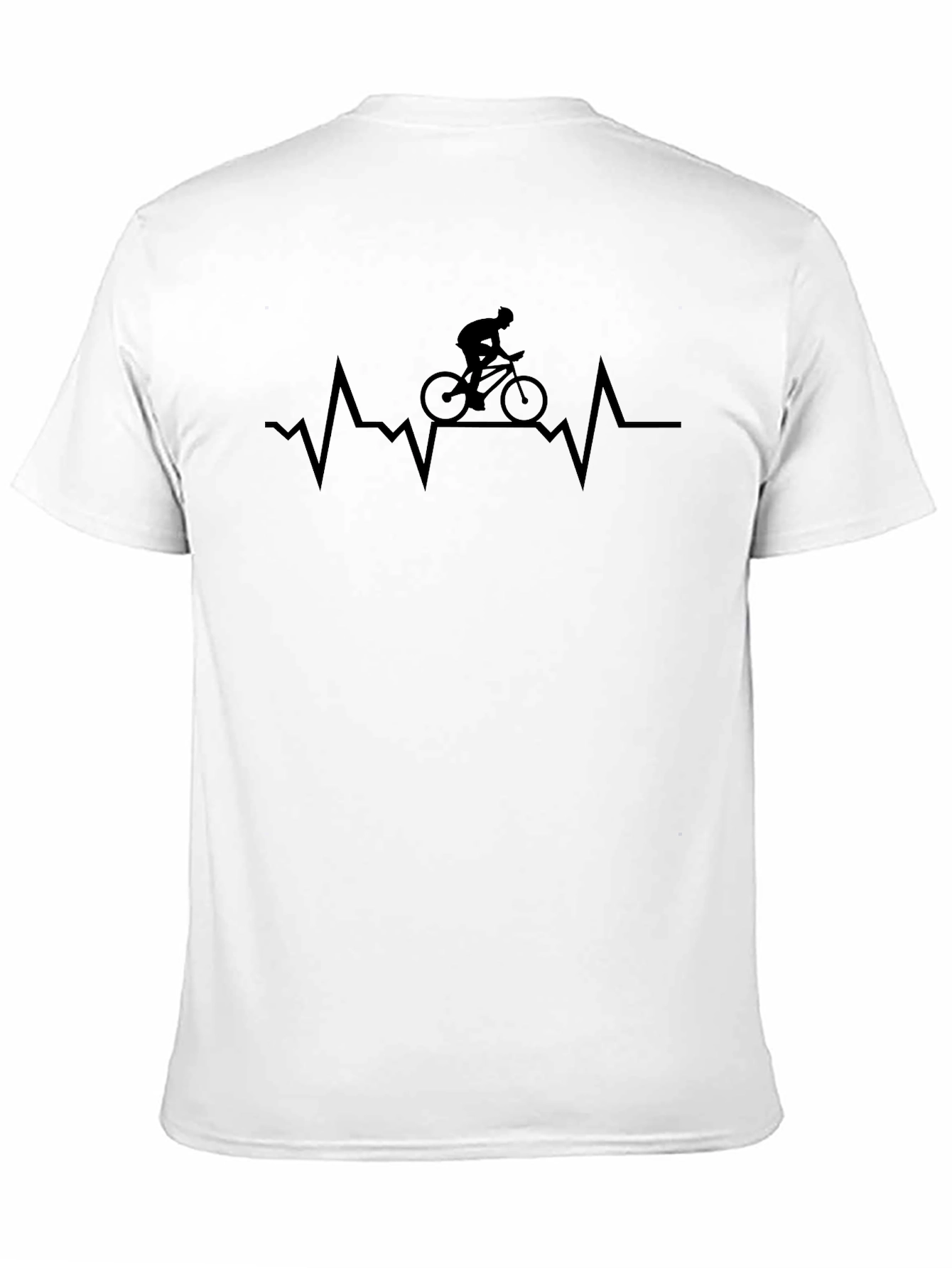 Cycling Heartbeat T-Shirt - Riders Passion