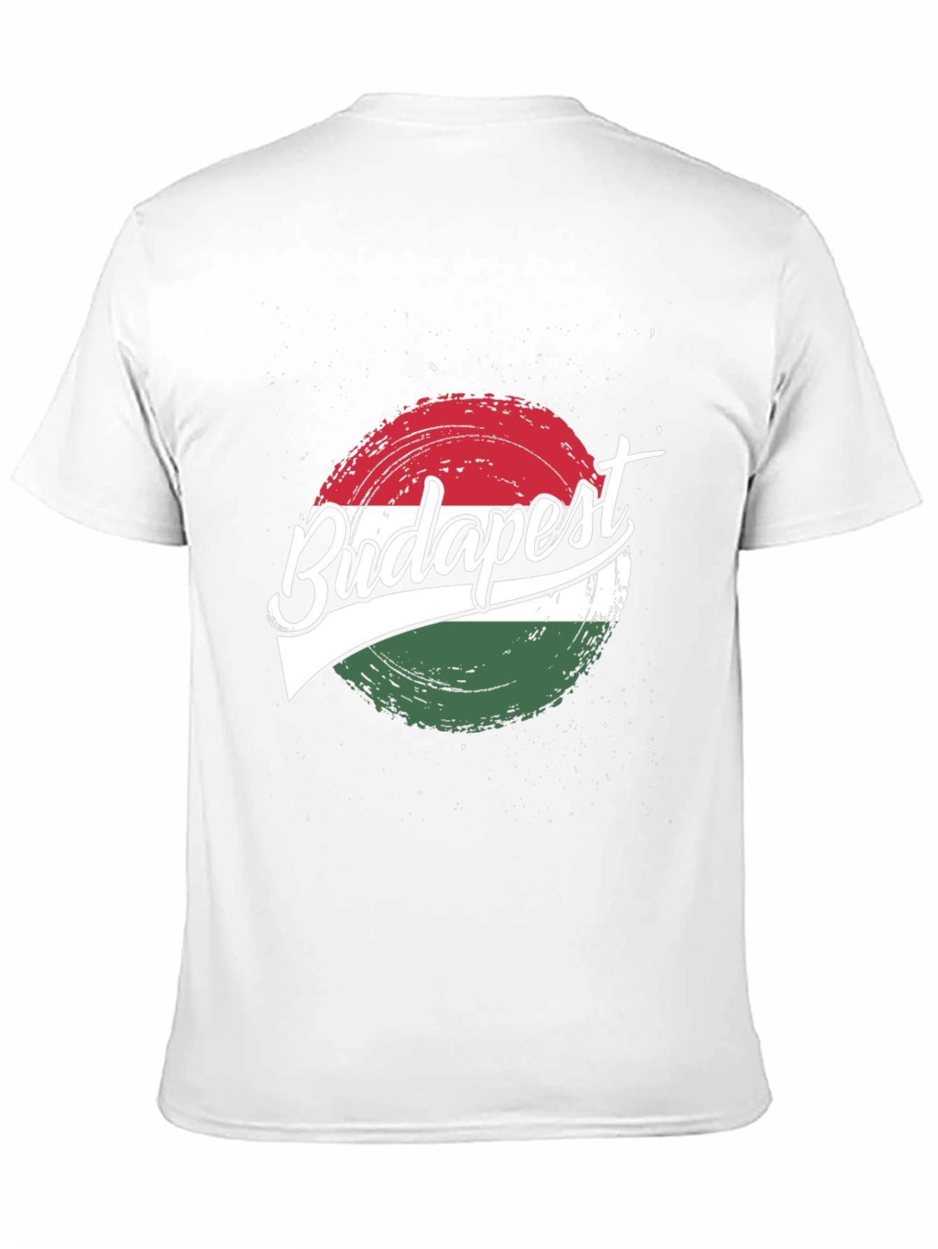 Budapest Flag Graphic T-Shirt