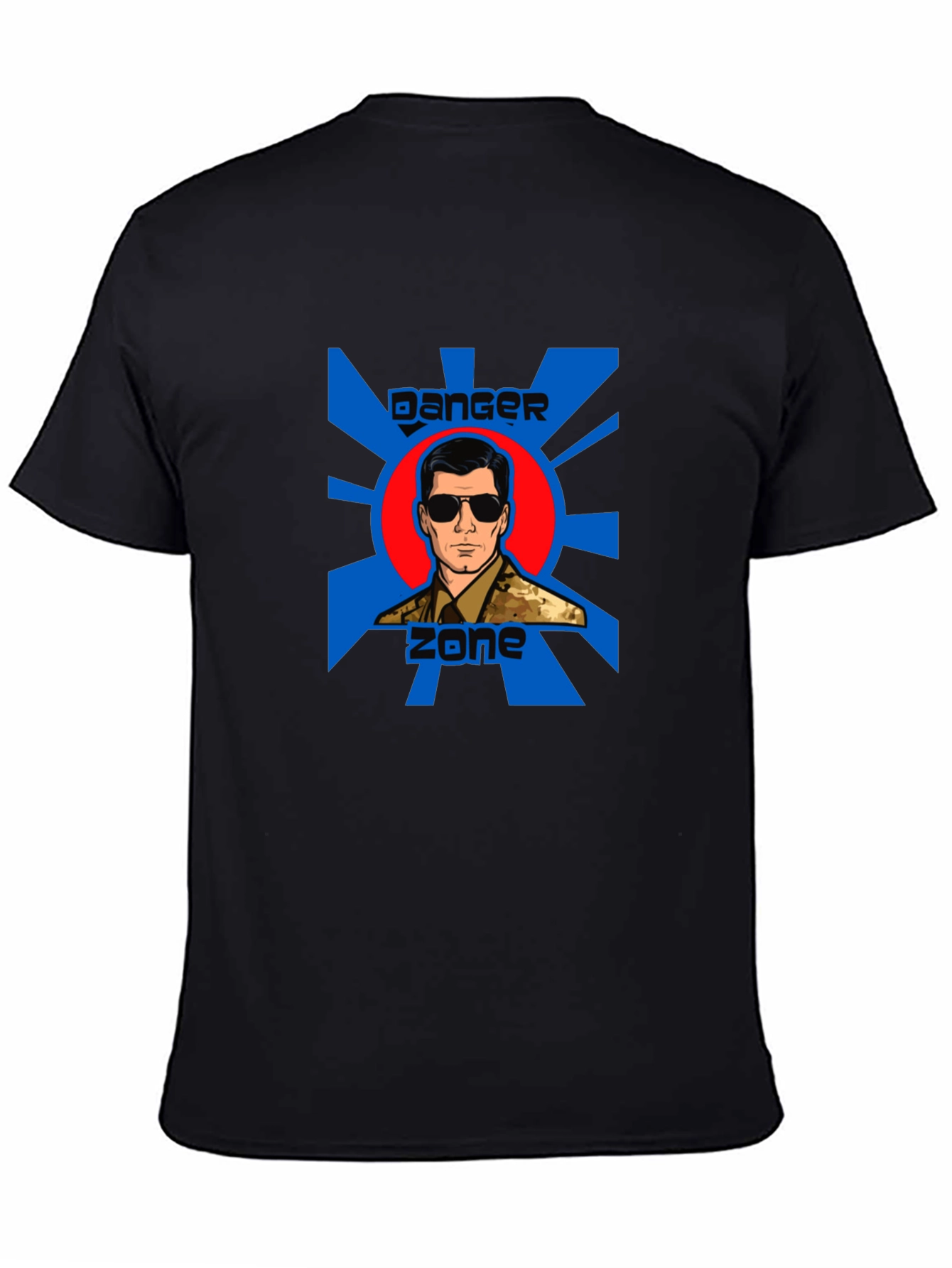 Danger Zone Archer T-Shirt - Black