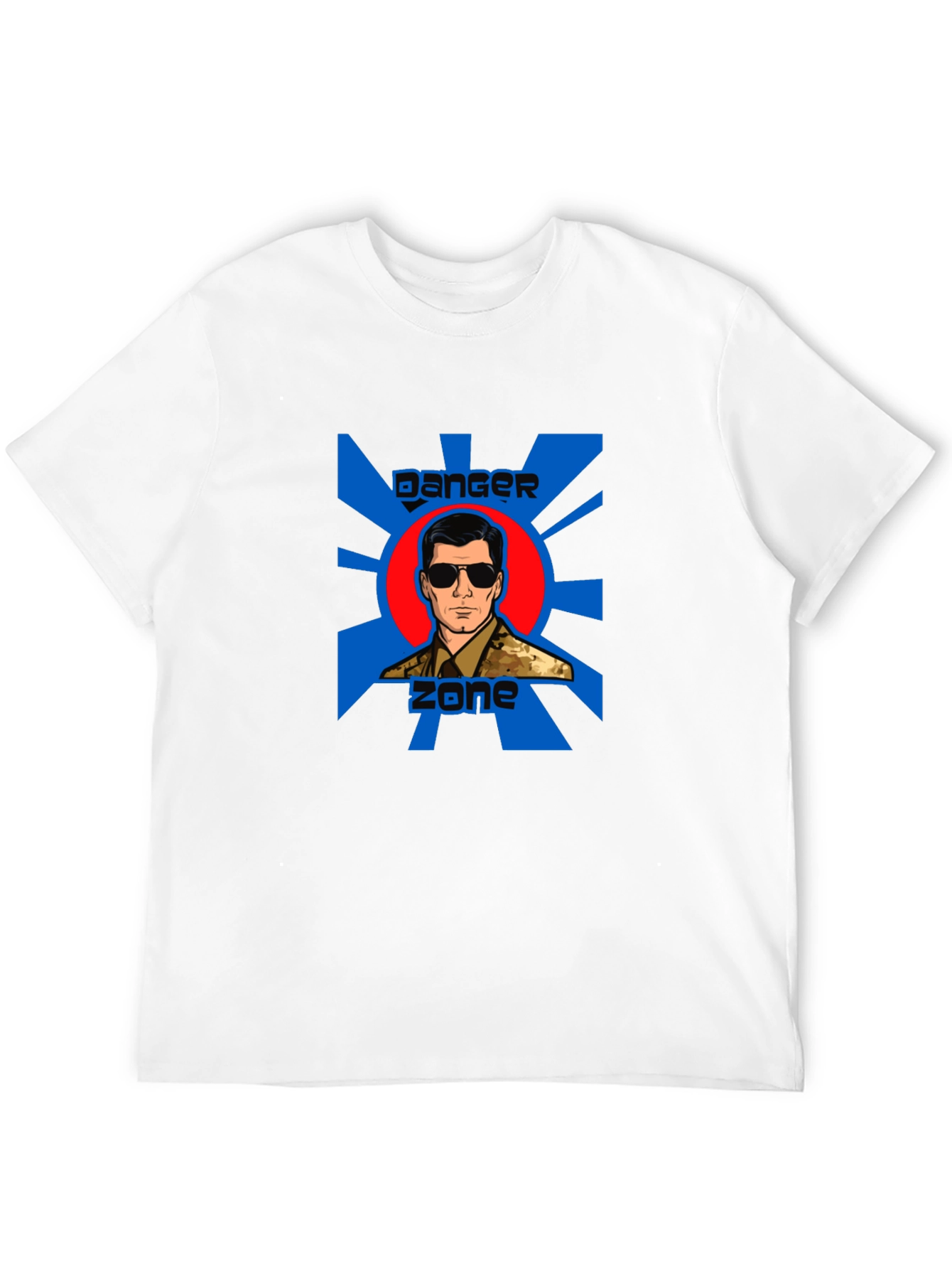 Danger Zone Archer T-Shirt - Black