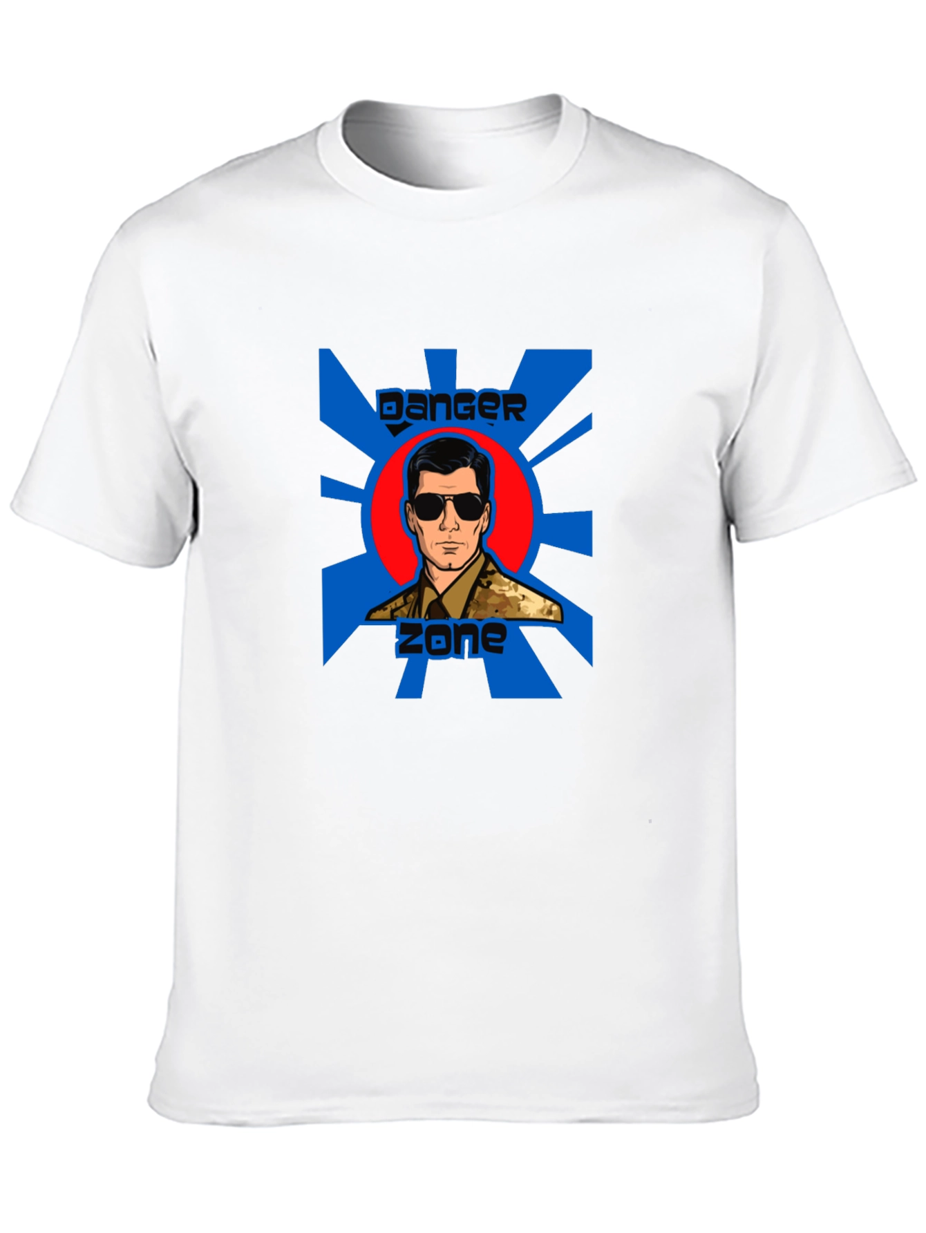 Danger Zone Archer T-Shirt - Black