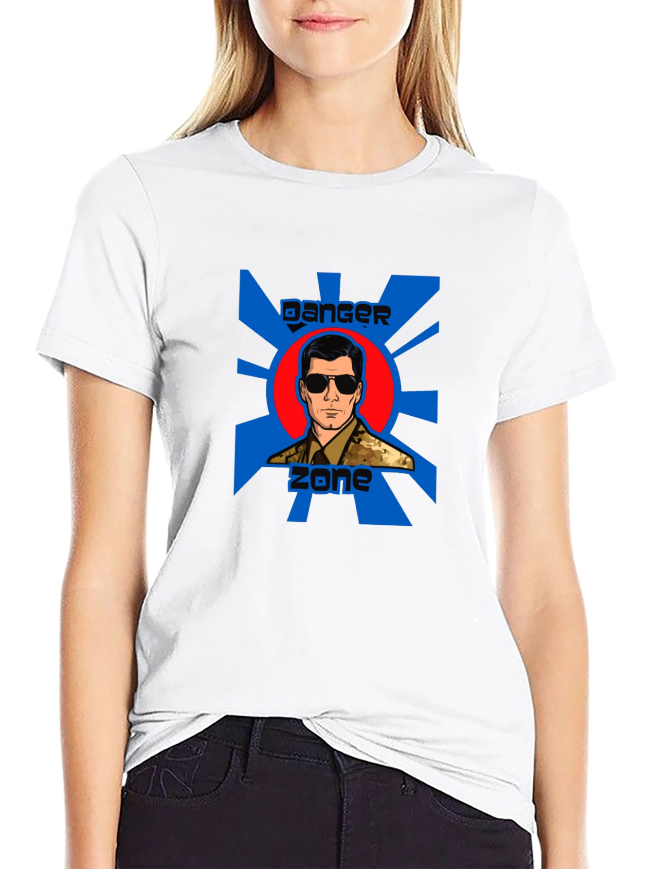 Danger Zone Archer T-Shirt - Black