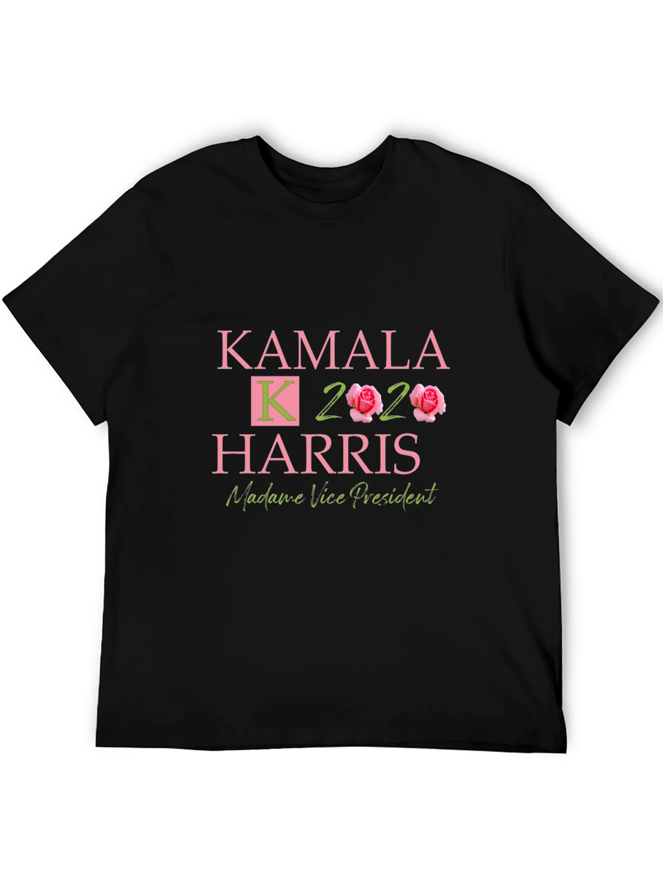 Kamala Harris Madame Vice President Black T-Shirt
