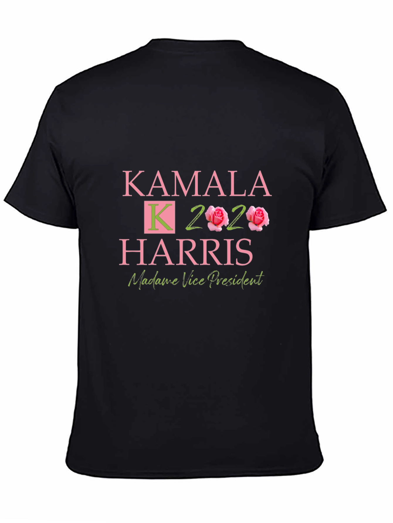 Kamala Harris Madame Vice President Black T-Shirt