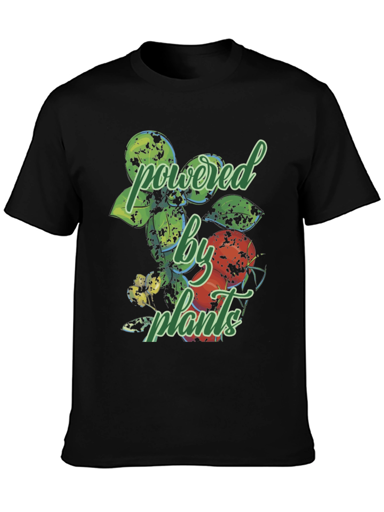 Powered By Plants Graphic T-Shirt