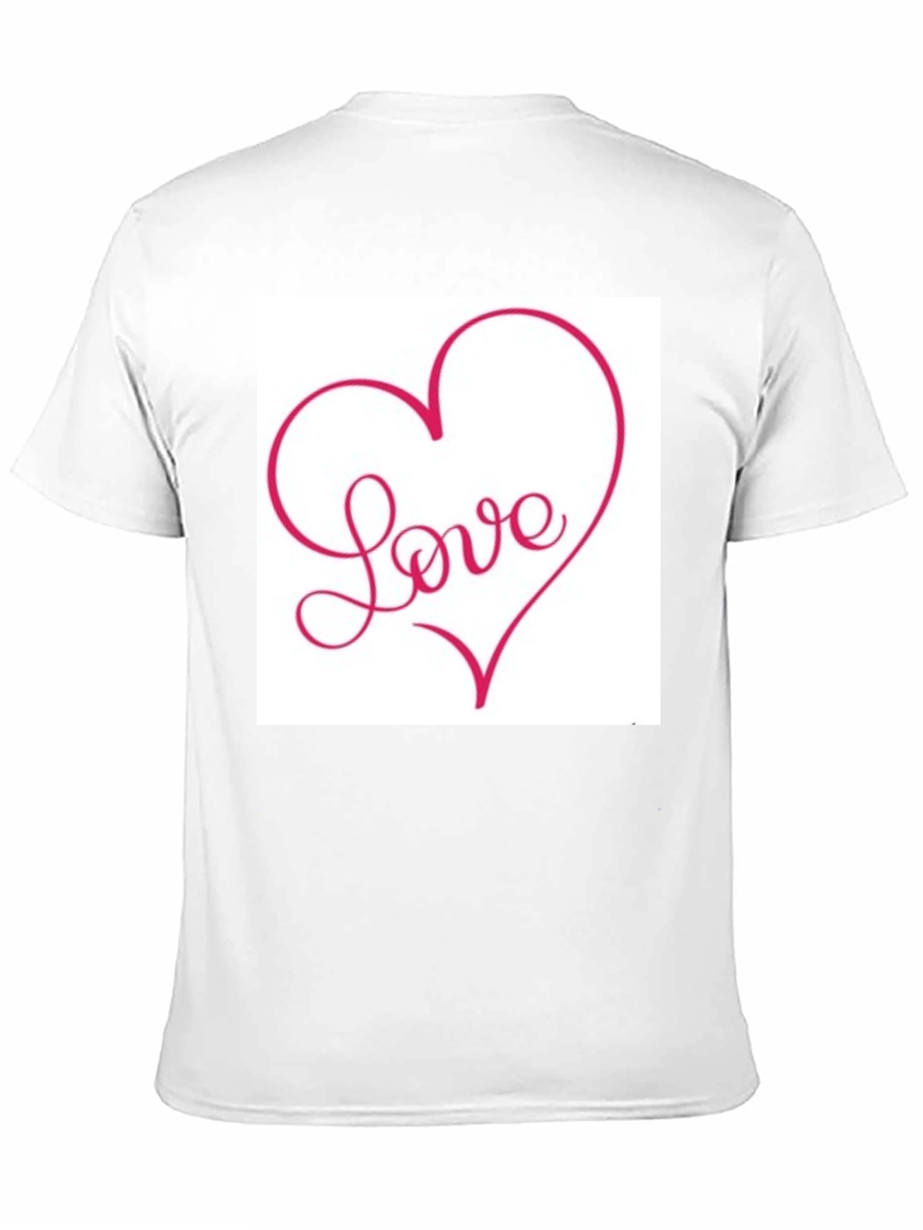 Love Heart Graphic Tee - Stylish Black T-Shirt