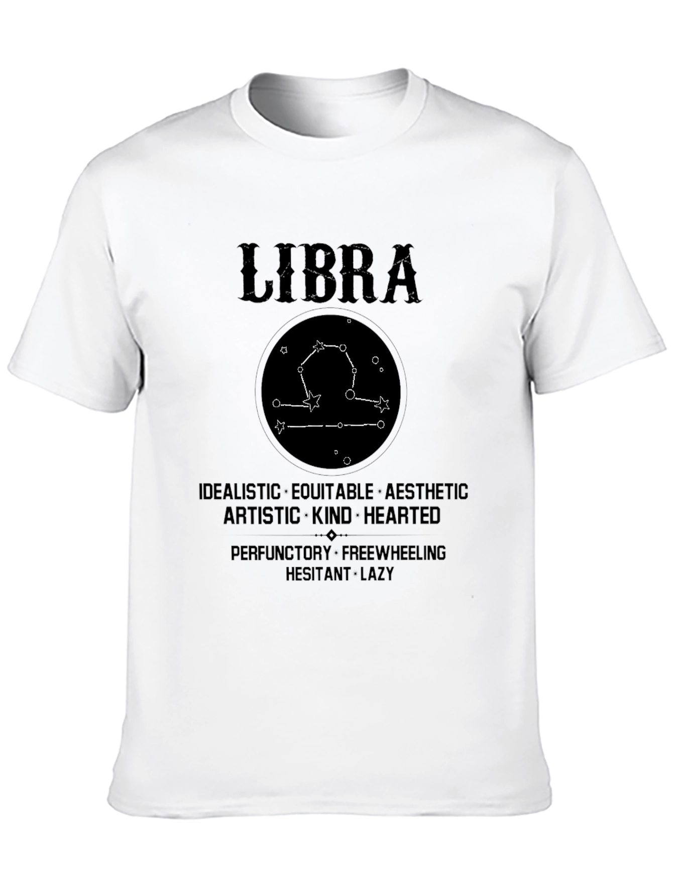 Libra Zodiac Constellation T-Shirt