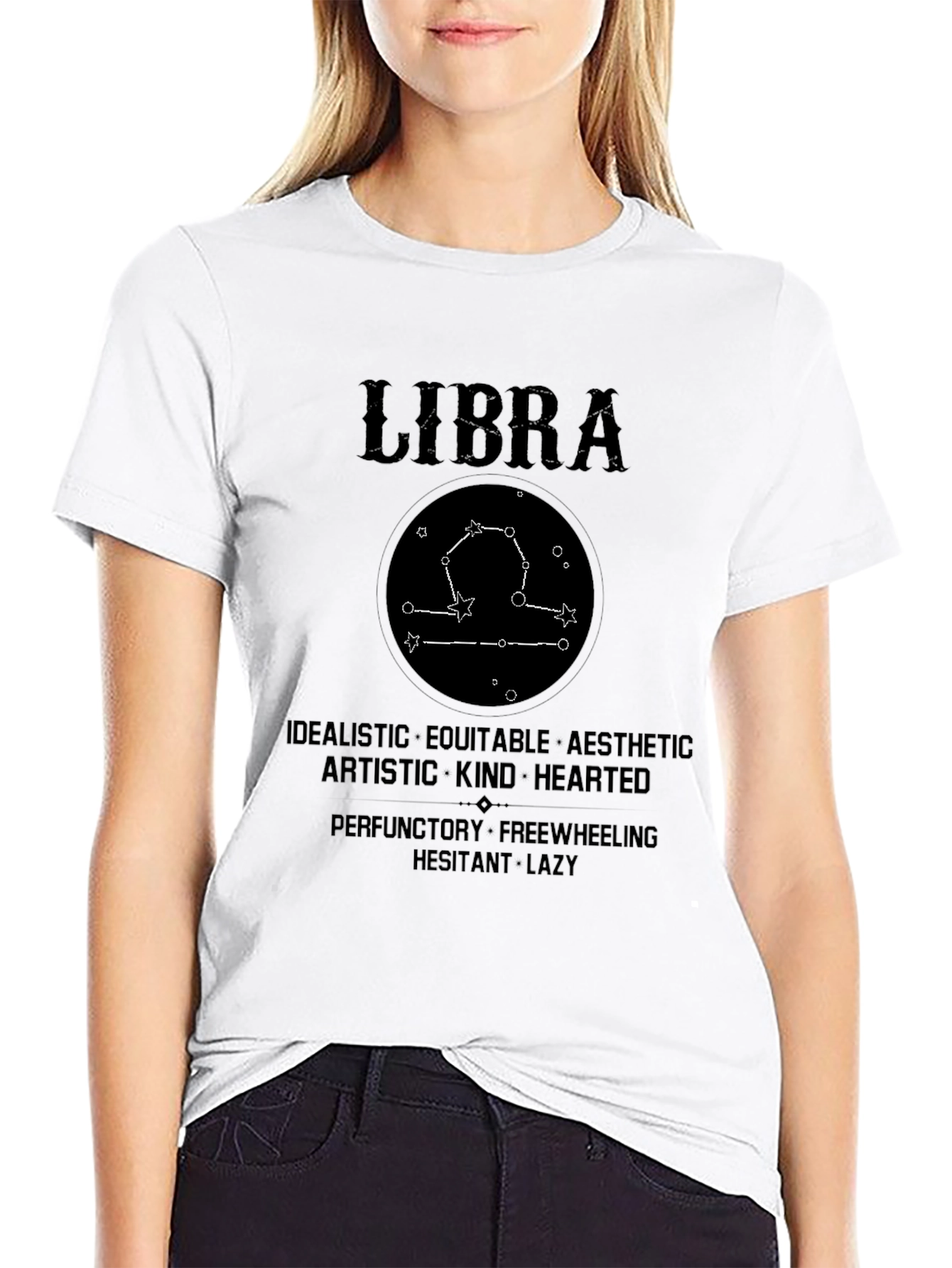 Libra Zodiac Constellation T-Shirt