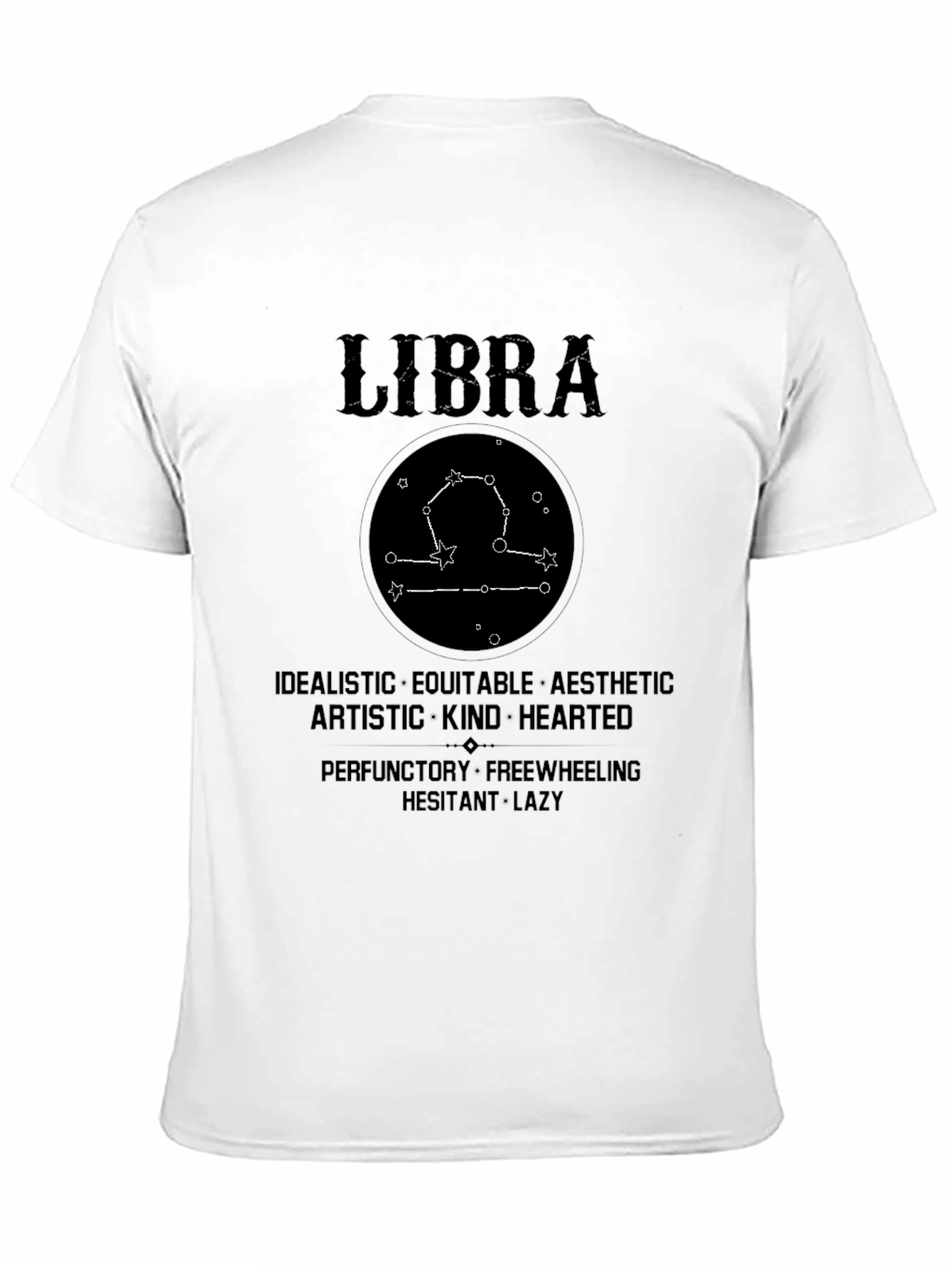 Libra Zodiac Constellation T-Shirt