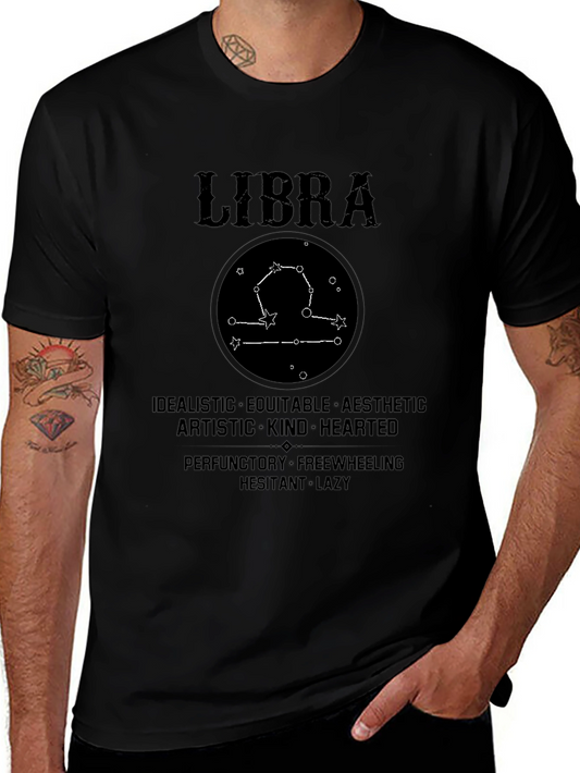 Libra Zodiac Constellation T-Shirt