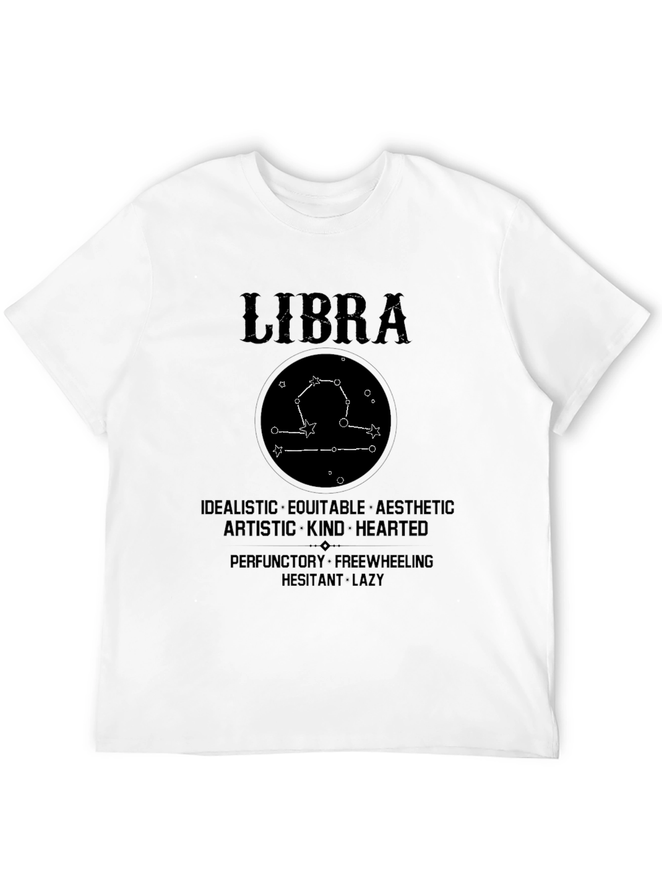 Libra Zodiac Constellation T-Shirt