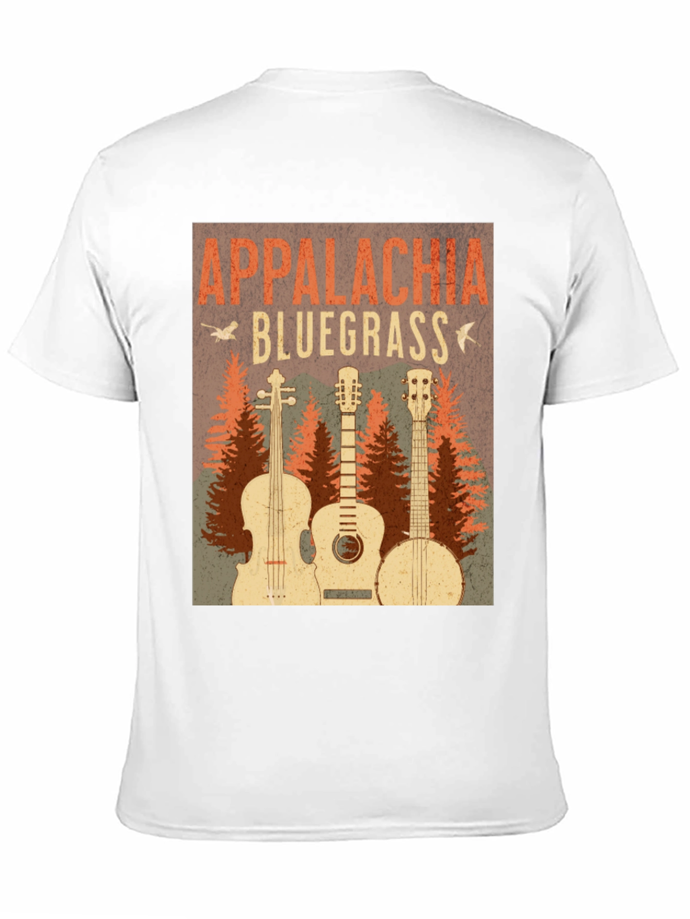 Appalachia Bluegrass Music Graphic T-Shirt