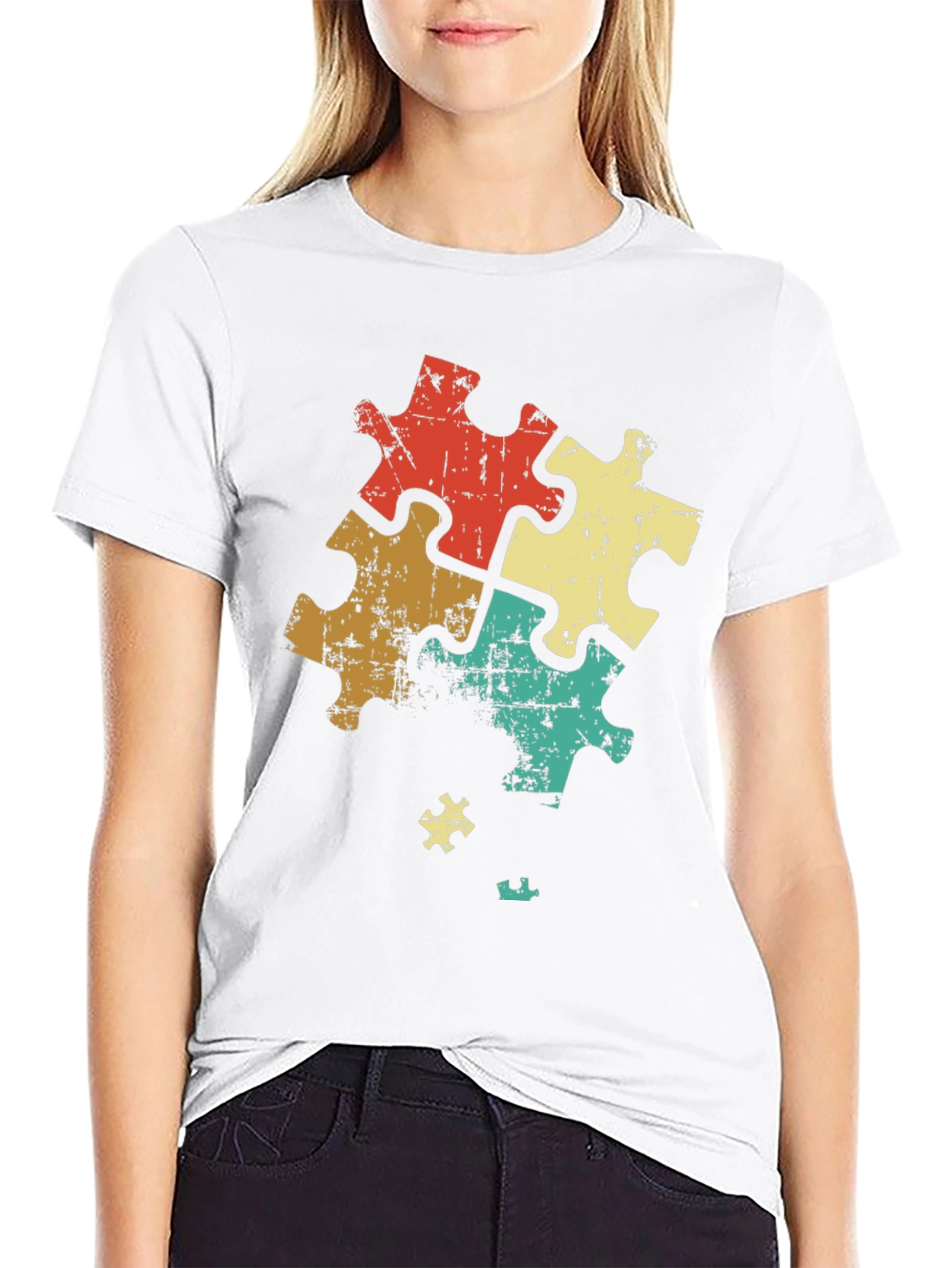 Autism Awareness Puzzle Piece T-Shirt