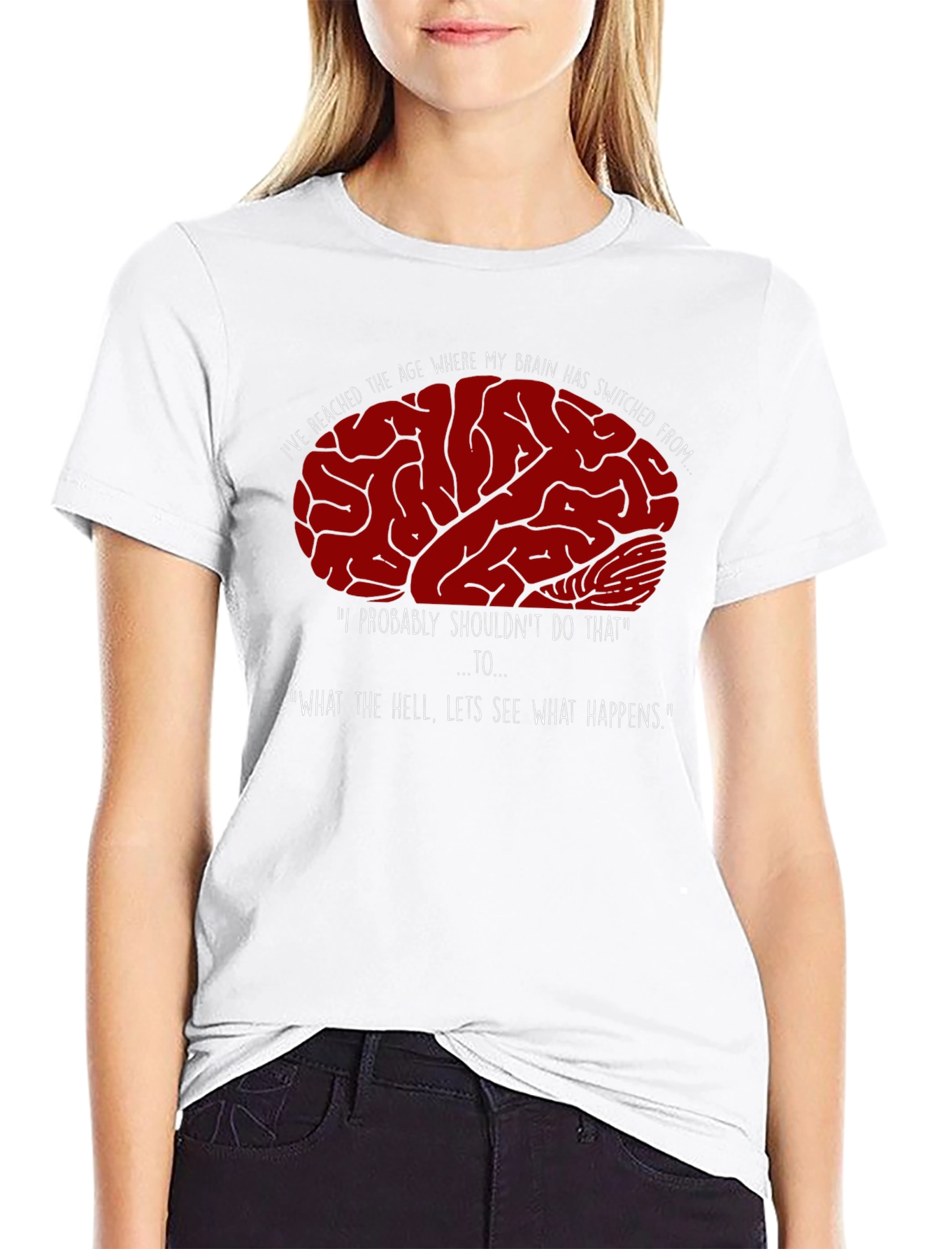 Brain Switch Adult Humor T-Shirt