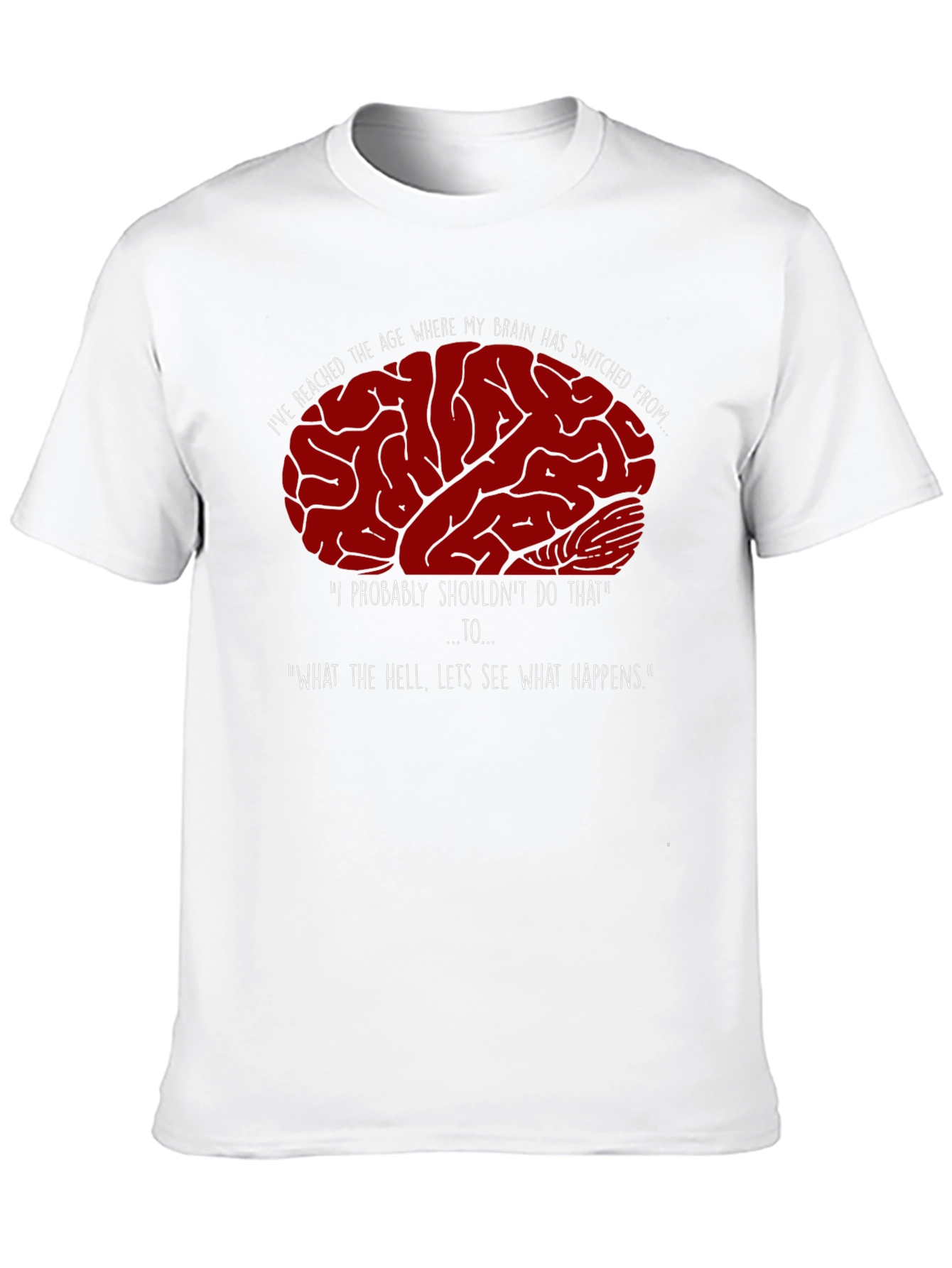 Brain Switch Adult Humor T-Shirt