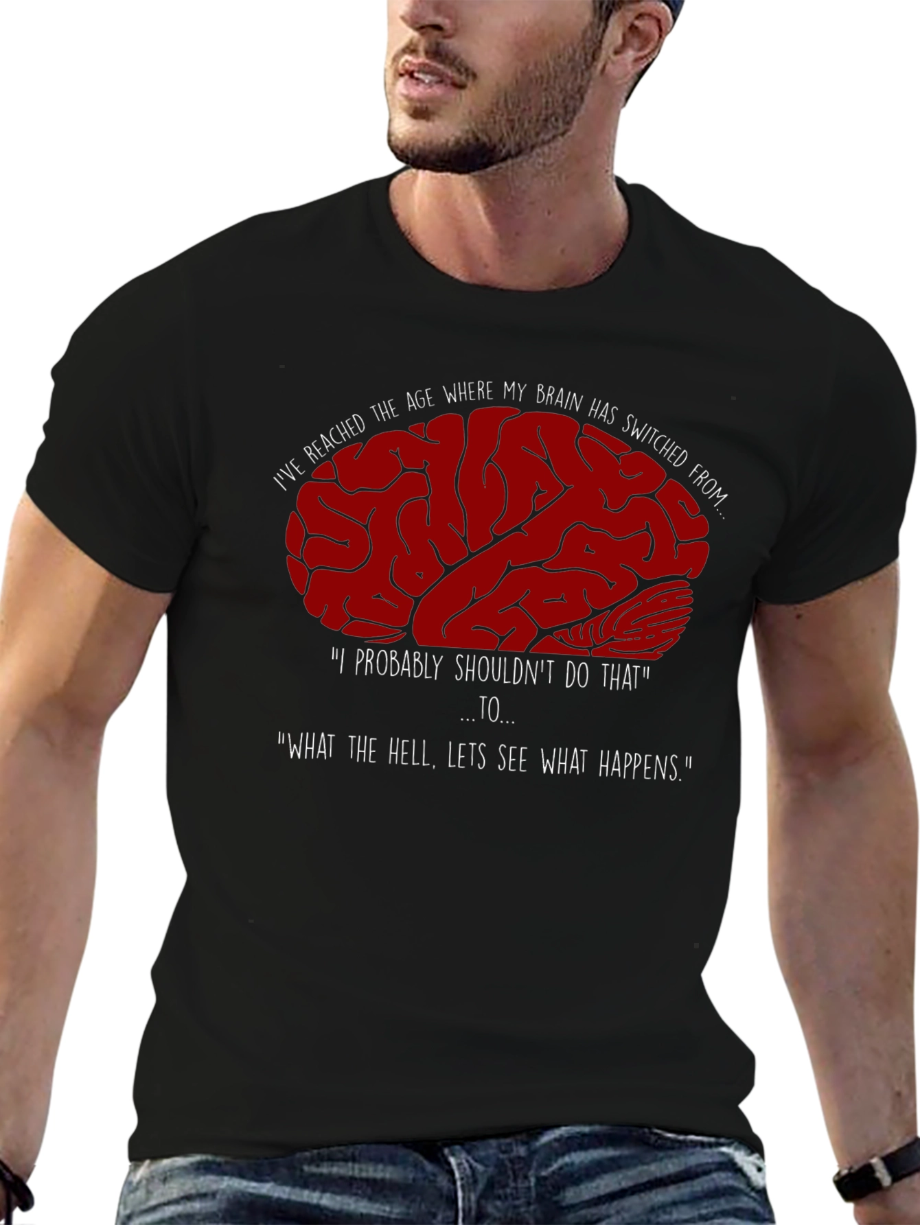 Brain Switch Adult Humor T-Shirt