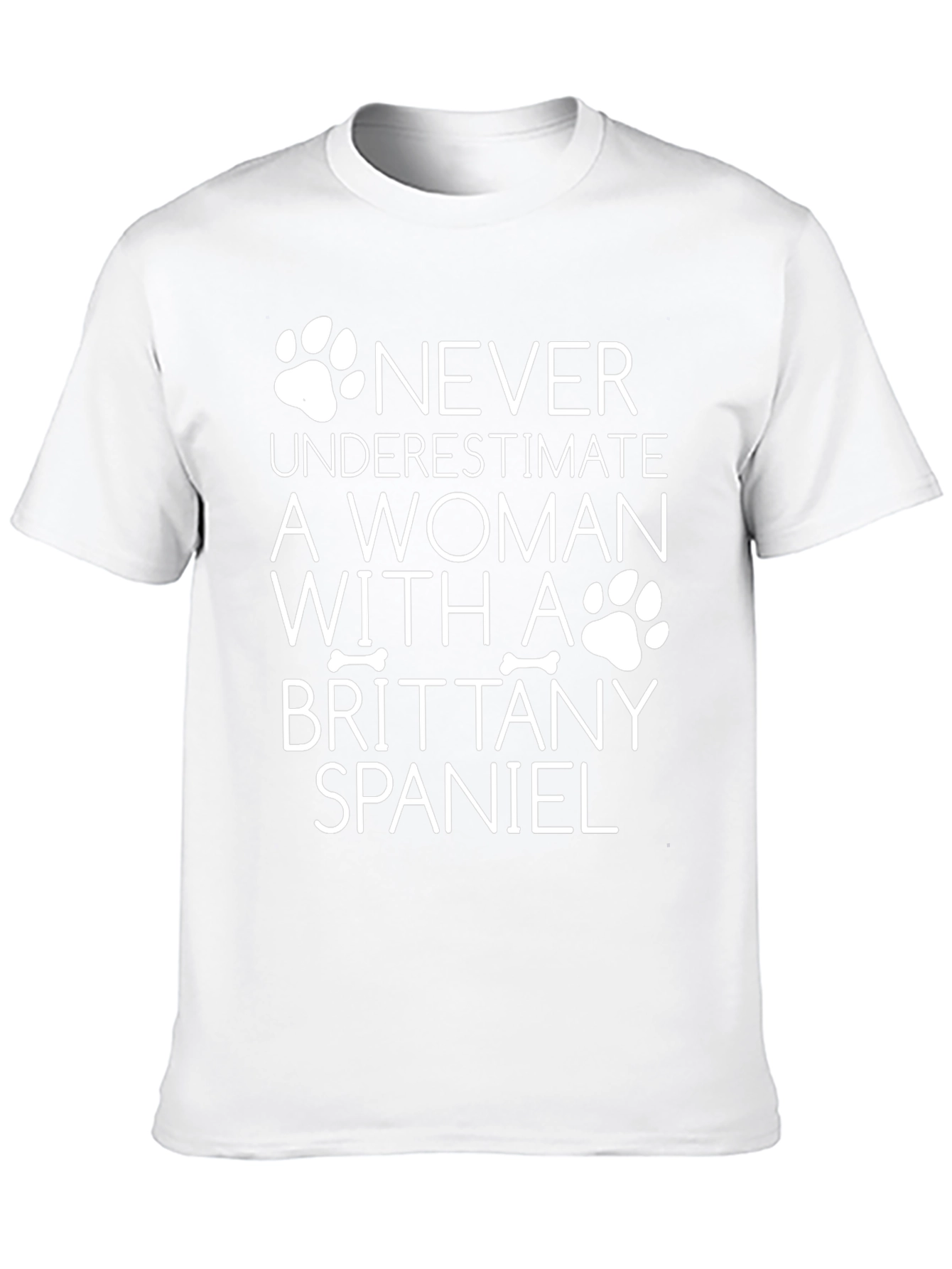 Brittany Spaniel Woman T-Shirt